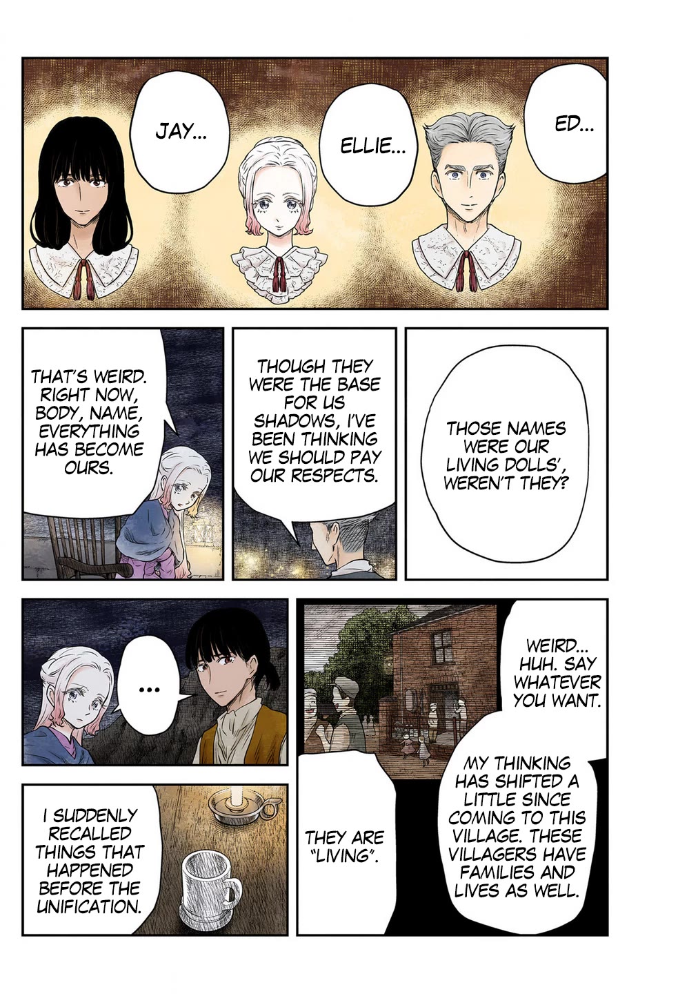 Shadow House Chapter 224 page 10 - Chapter 224: Together in Coal Mine