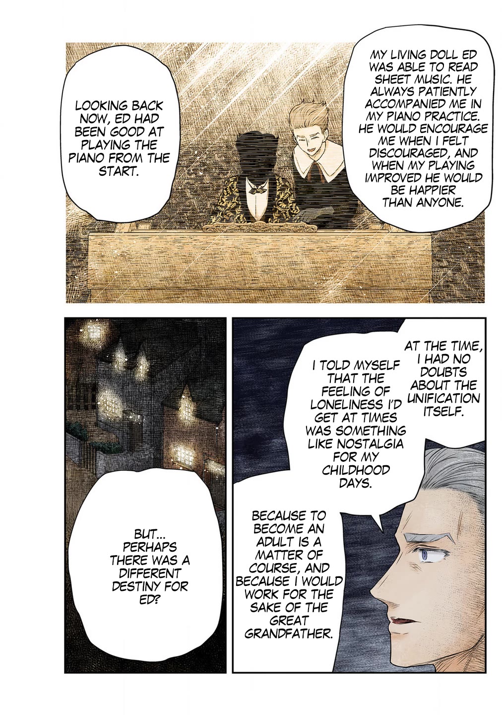 Shadow House Chapter 224 page 11 - Chapter 224: Together in Coal Mine