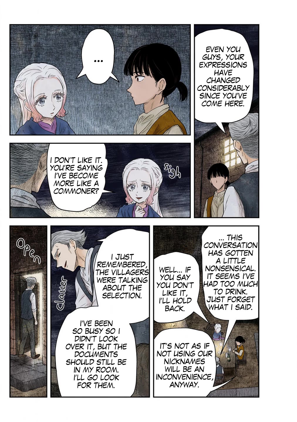 Shadow House Chapter 224 page 12 - Chapter 224: Together in Coal Mine
