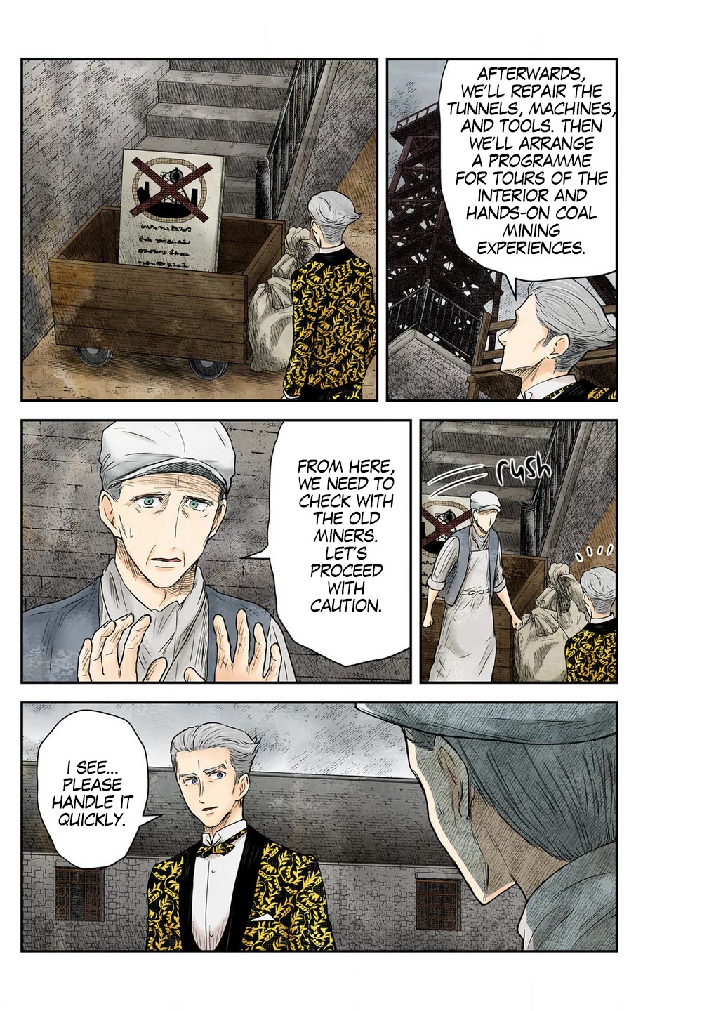 Shadow House Chapter 224 page 6 - Chapter 224: Together in Coal Mine