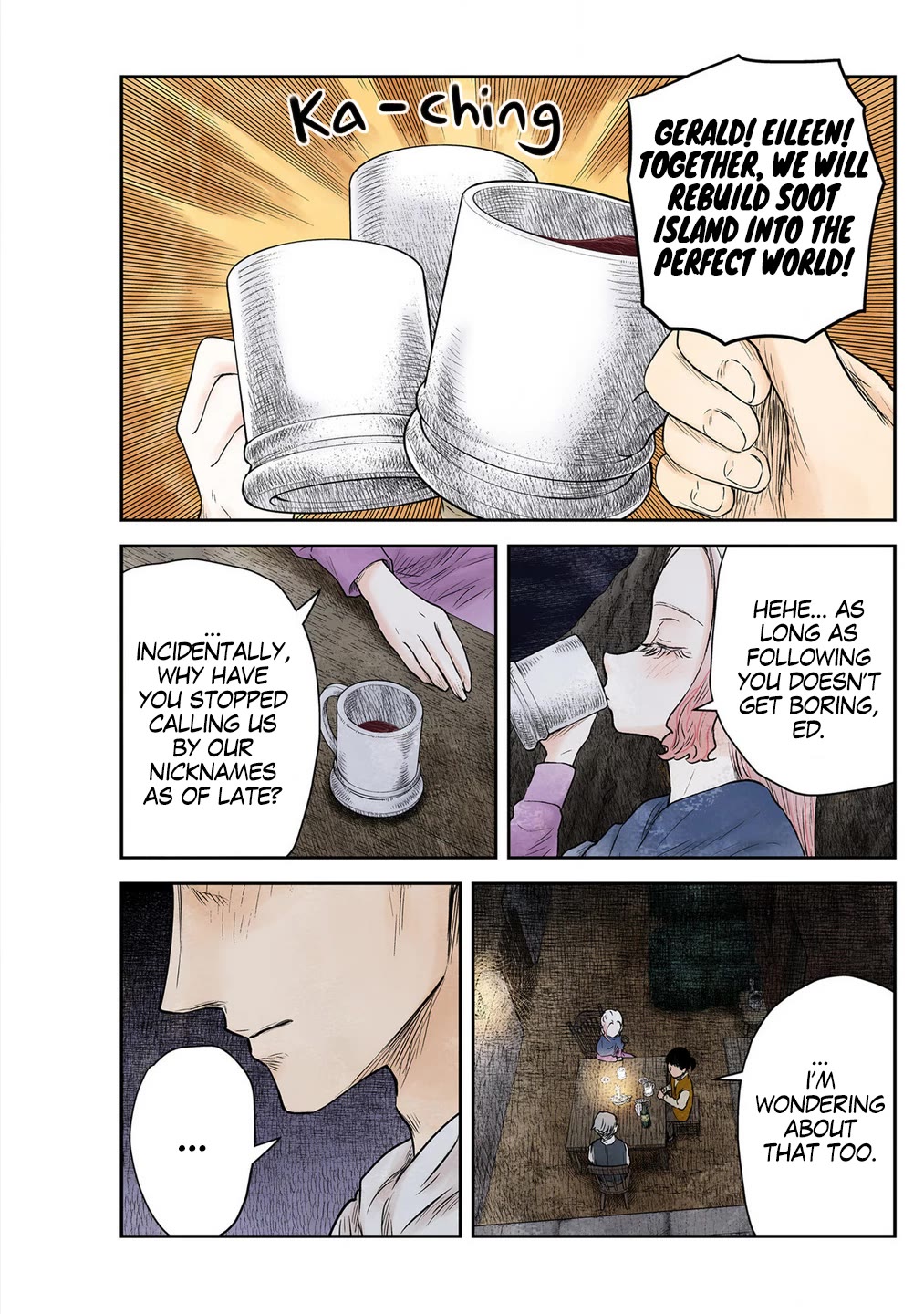 Shadow House Chapter 224 page 9 - Chapter 224: Together in Coal Mine