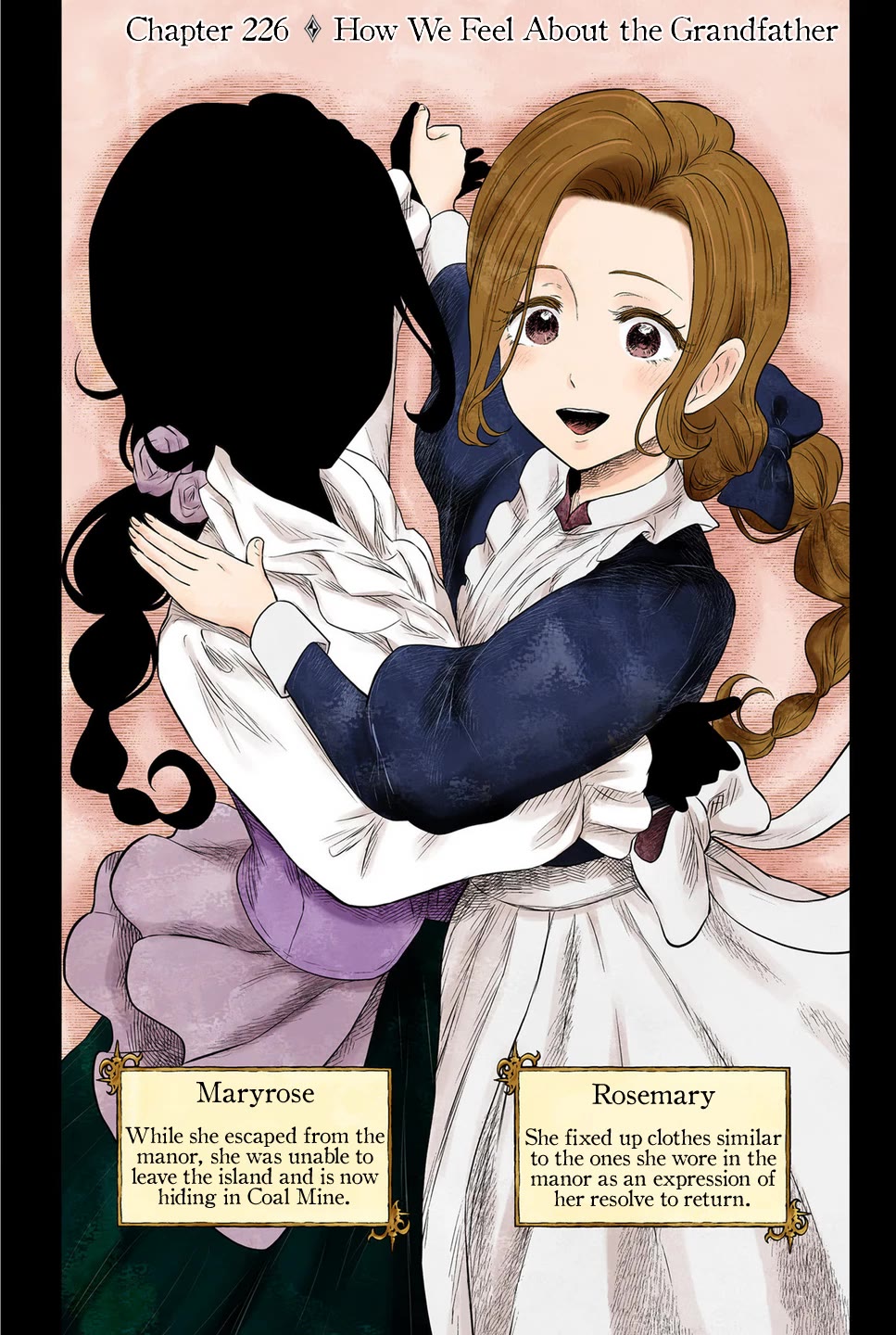 Shadow House Chapter 226 page 1 - Chapter 226: How We Feel About the Grandfather
