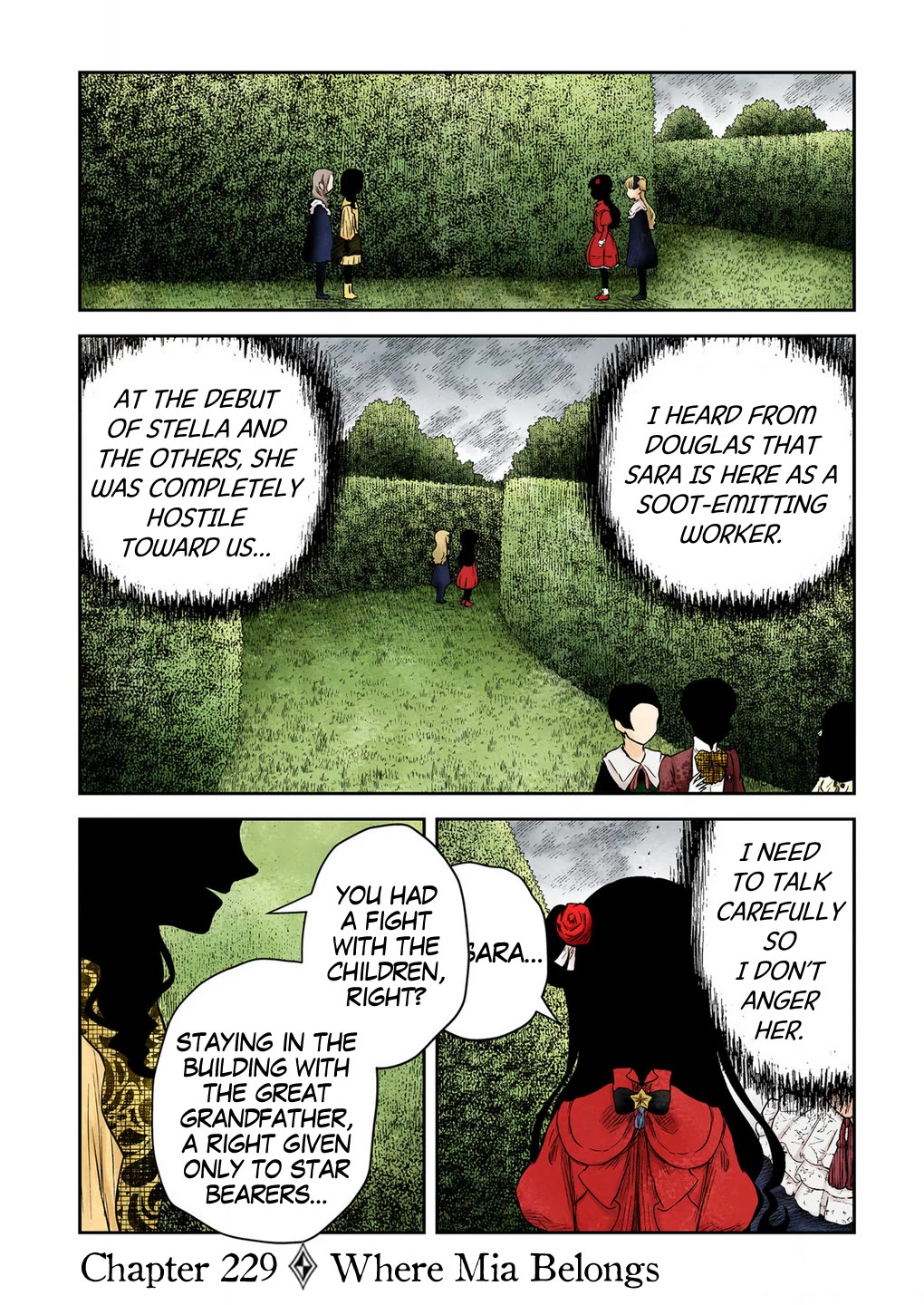 Shadow House Chapter 229 page 1 - Chapter 229: Where Mia Belongs