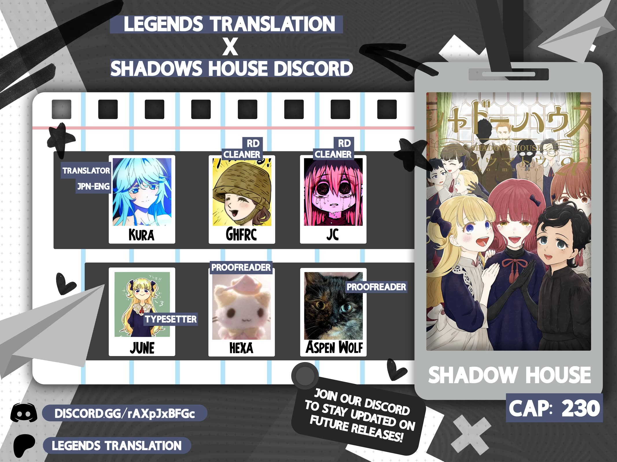 Shadow House Chapter 230 page 1 - Chapter 230: Raising the Flag