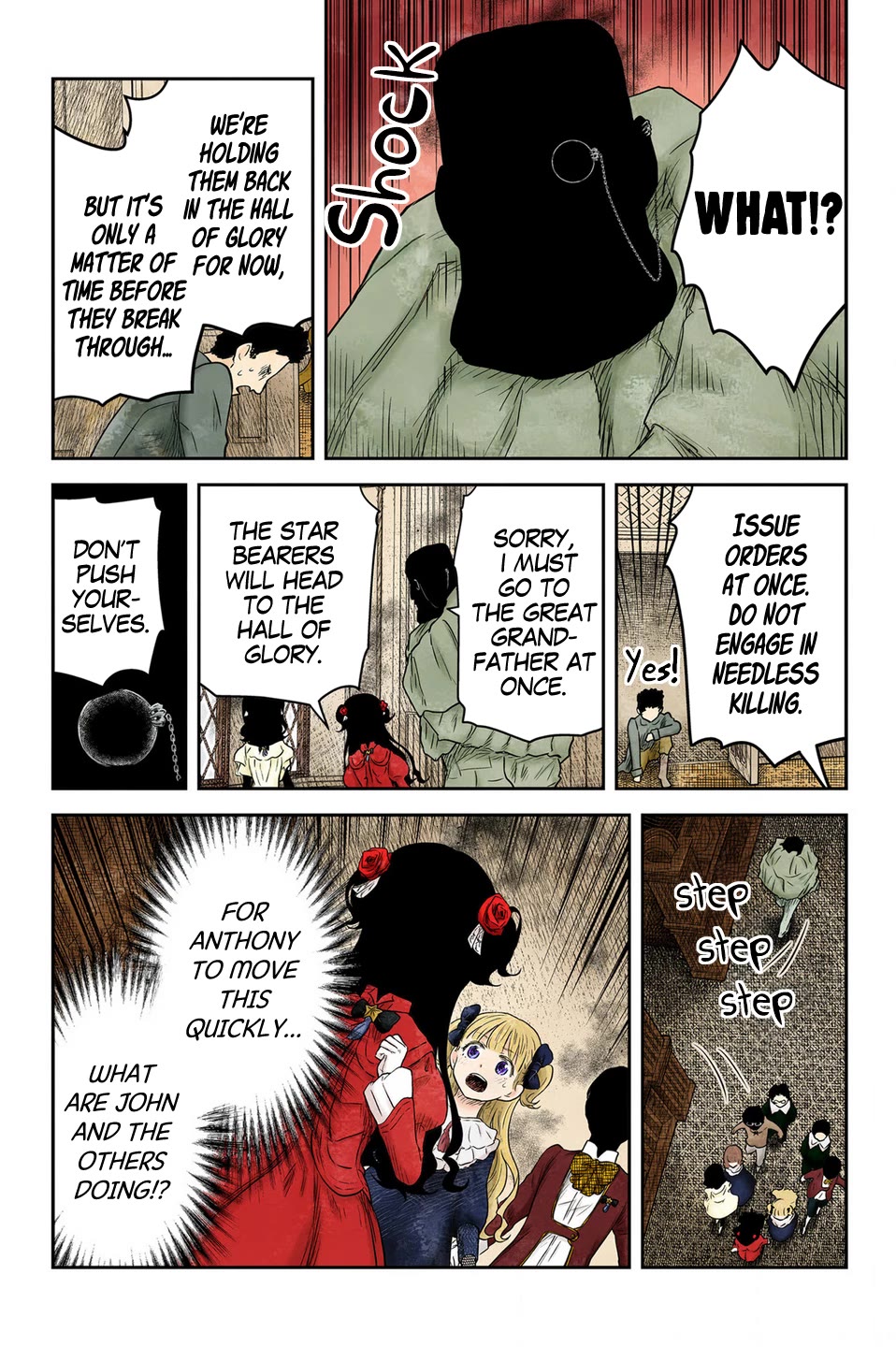 Shadow House Chapter 230 page 10 - Chapter 230: Raising the Flag