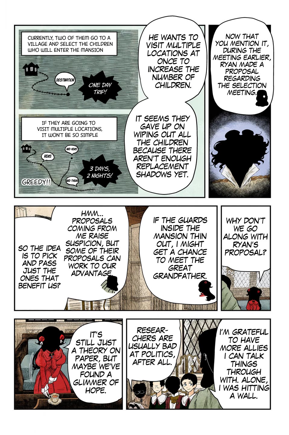 Shadow House Chapter 230 page 7 - Chapter 230: Raising the Flag