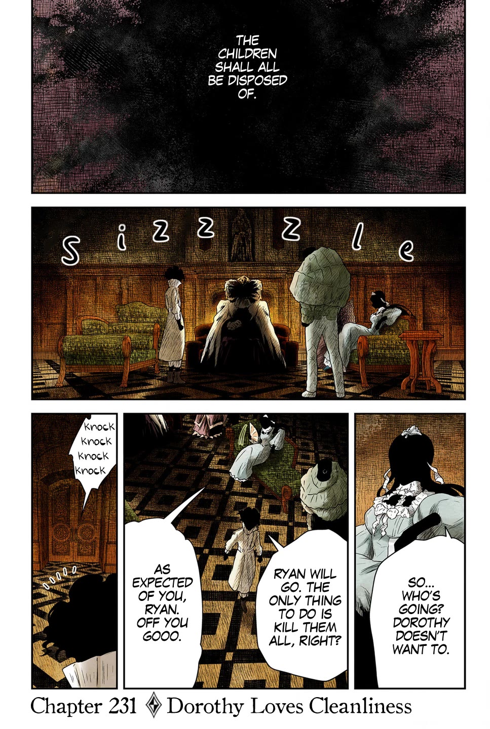 Shadow House Chapter 231 page 2 - Chapter 231: Dorothy Loves Cleanliness