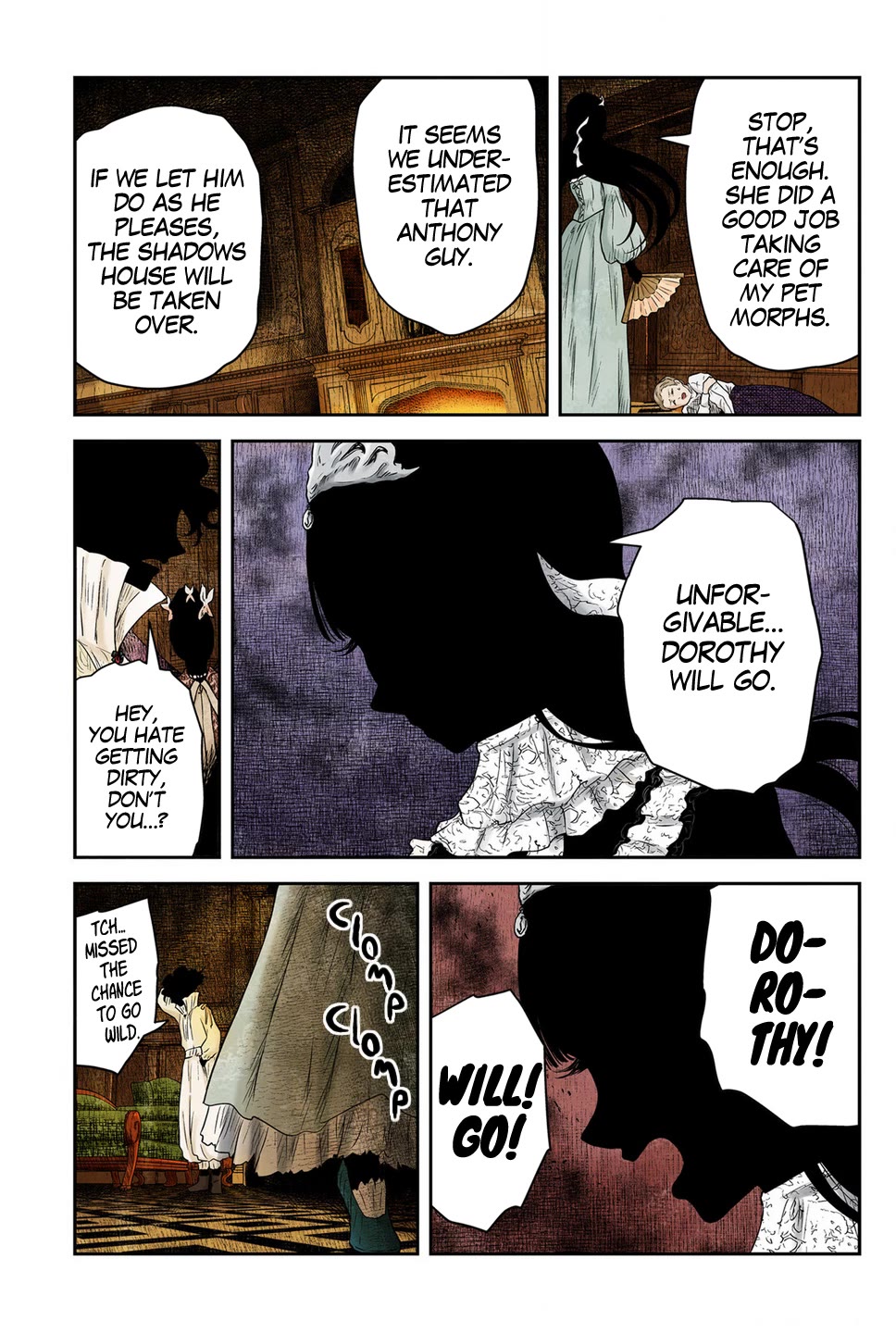 Shadow House Chapter 231 page 4 - Chapter 231: Dorothy Loves Cleanliness