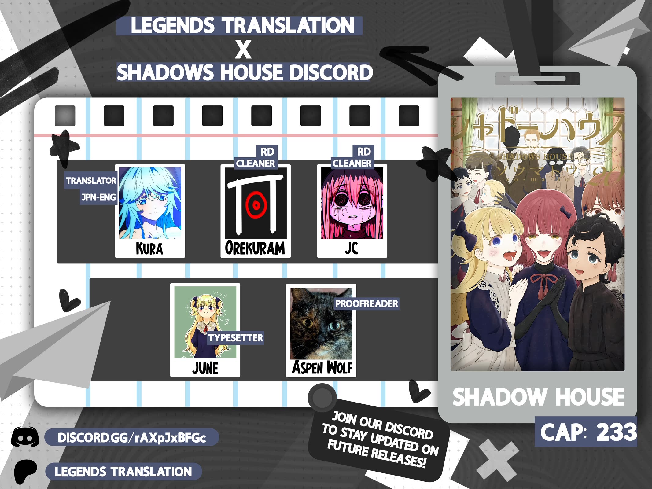 Shadow House Chapter 233 page 1 - Chapter 233: A Suspicious Messenger