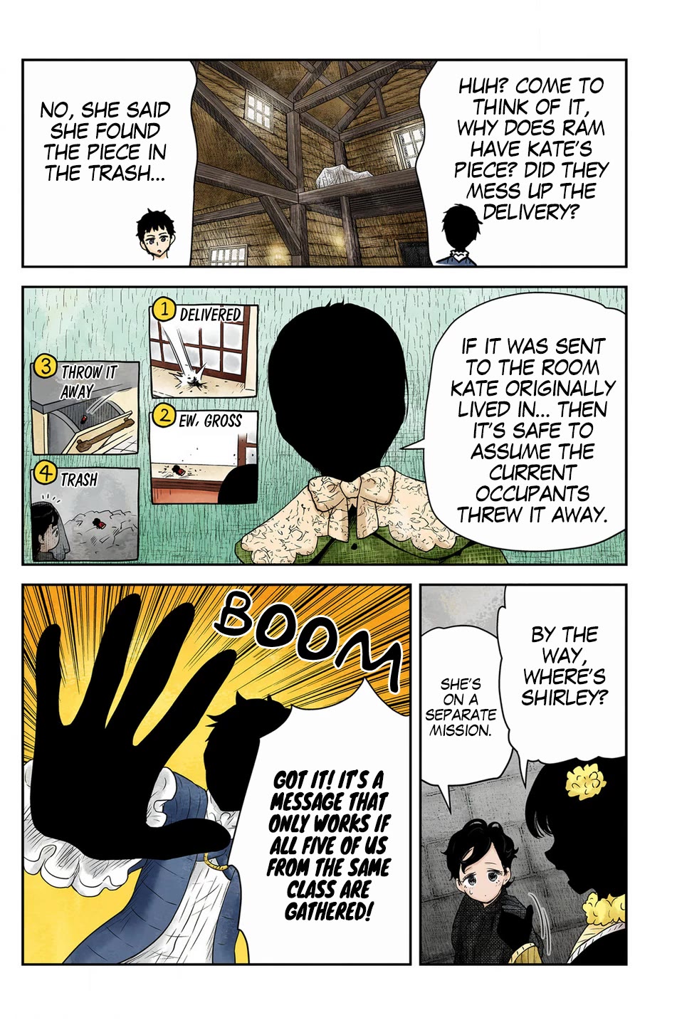 Shadow House Chapter 233 page 6 - Chapter 233: A Suspicious Messenger