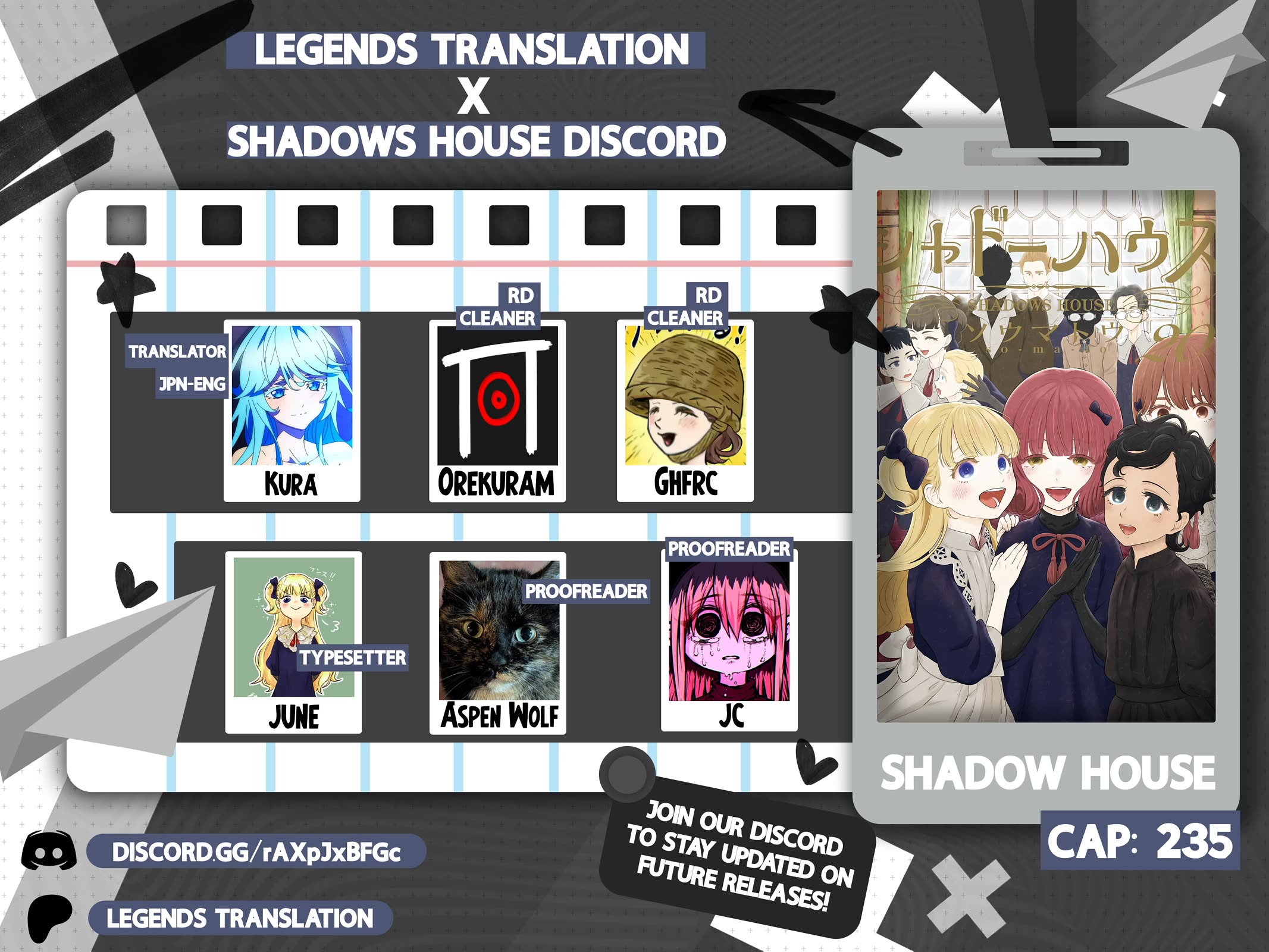 Shadow House Chapter 235 page 1 - Chapter 235: Hidden Feelings