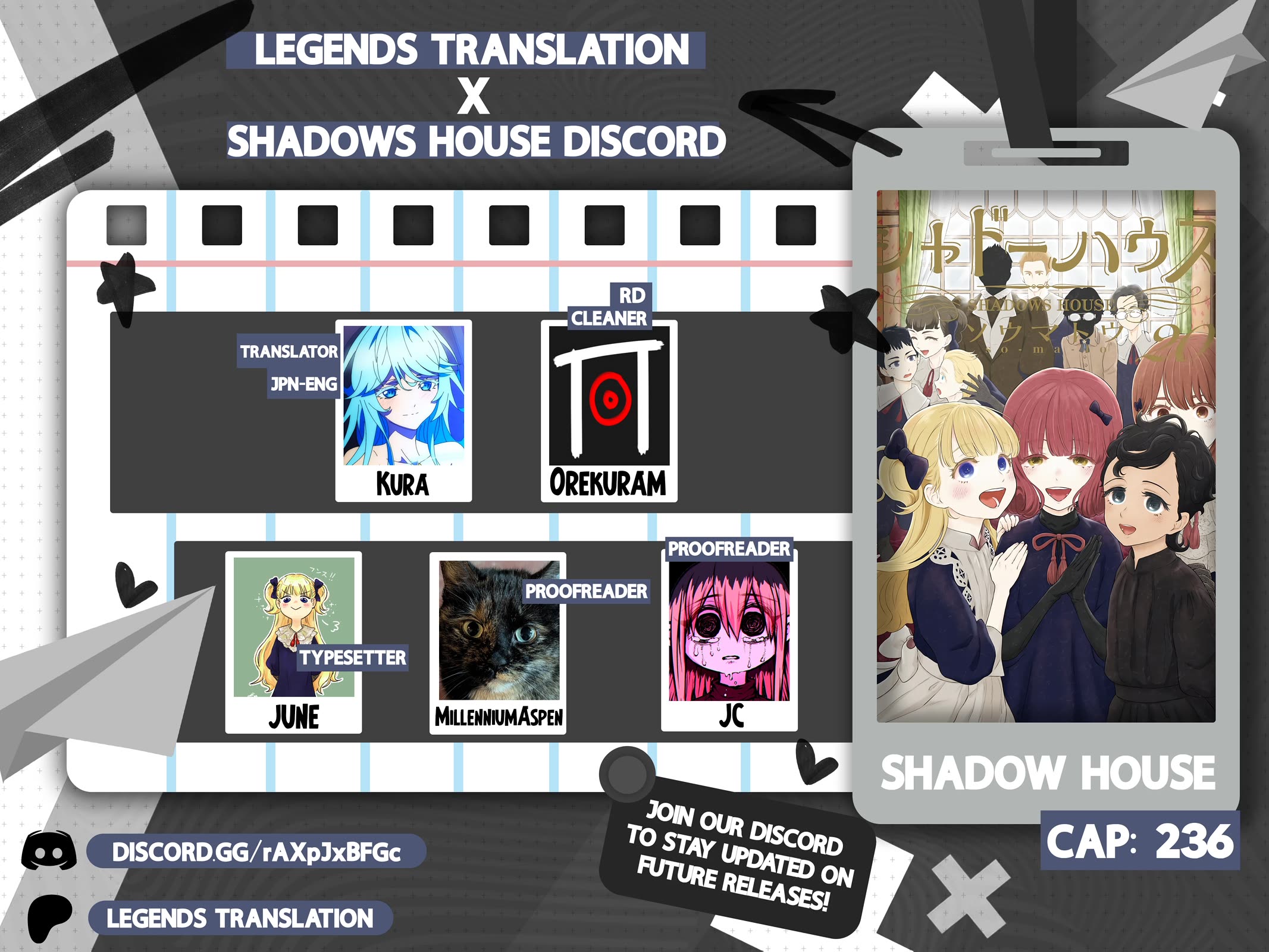 Shadow House Chapter 236 page 1 - Chapter 236: The Back Route