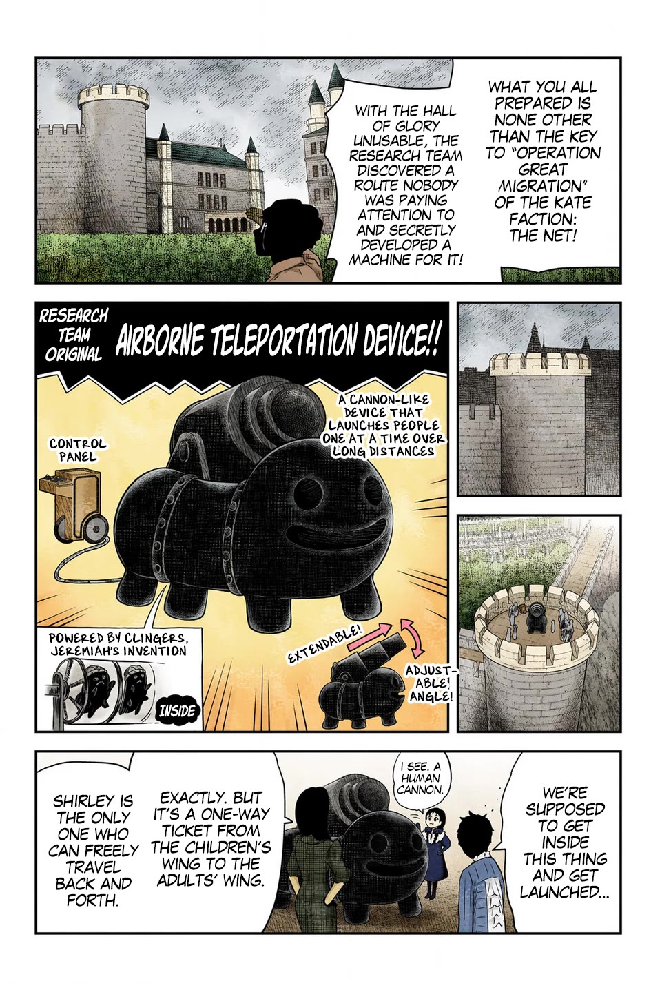 Shadow House Chapter 236 page 11 - Chapter 236: The Back Route