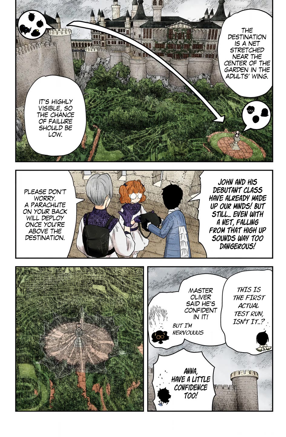 Shadow House Chapter 236 page 12 - Chapter 236: The Back Route