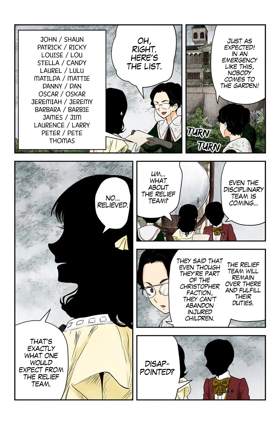 Shadow House Chapter 236 page 13 - Chapter 236: The Back Route