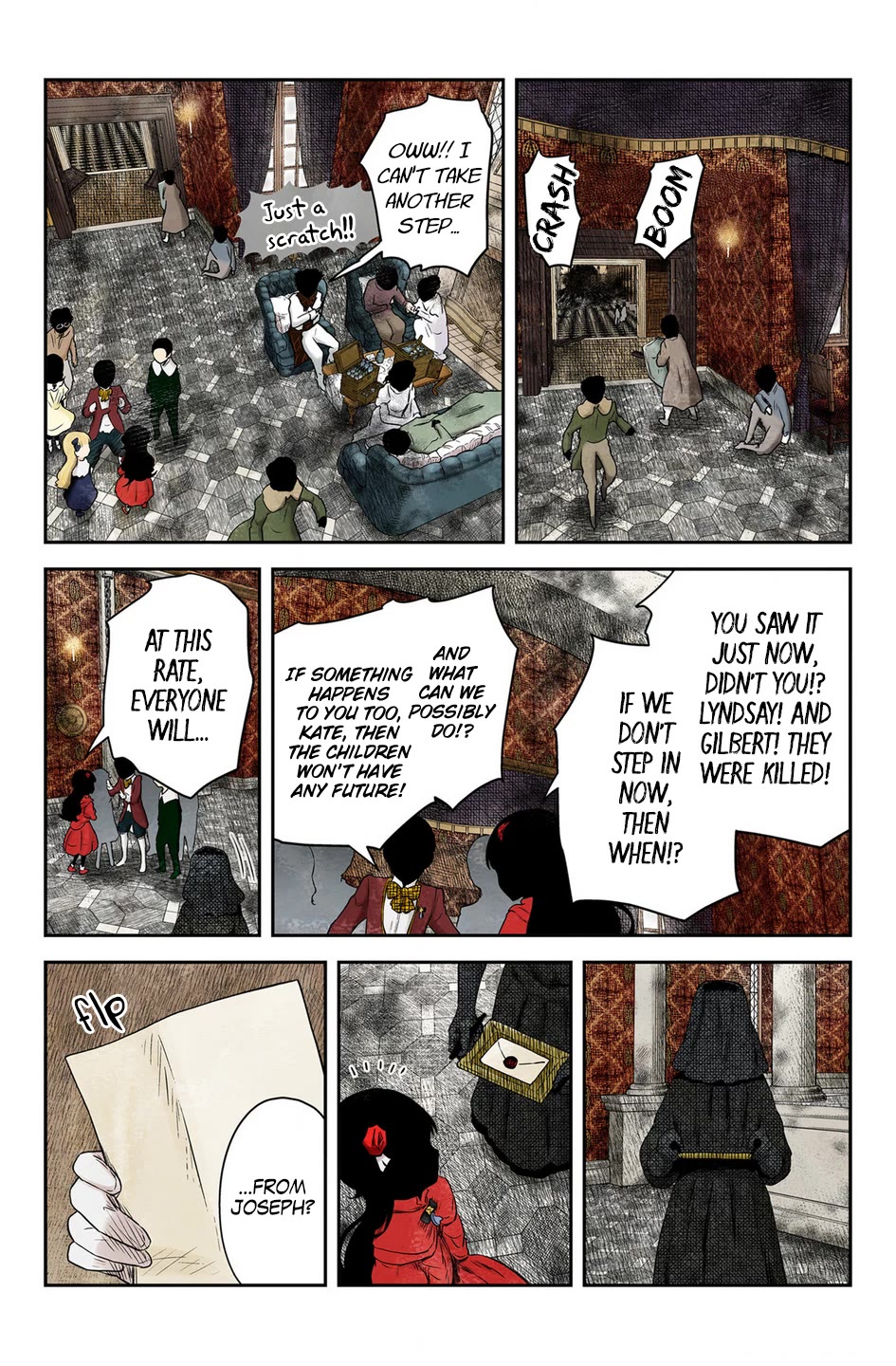 Shadow House Chapter 236 page 6 - Chapter 236: The Back Route