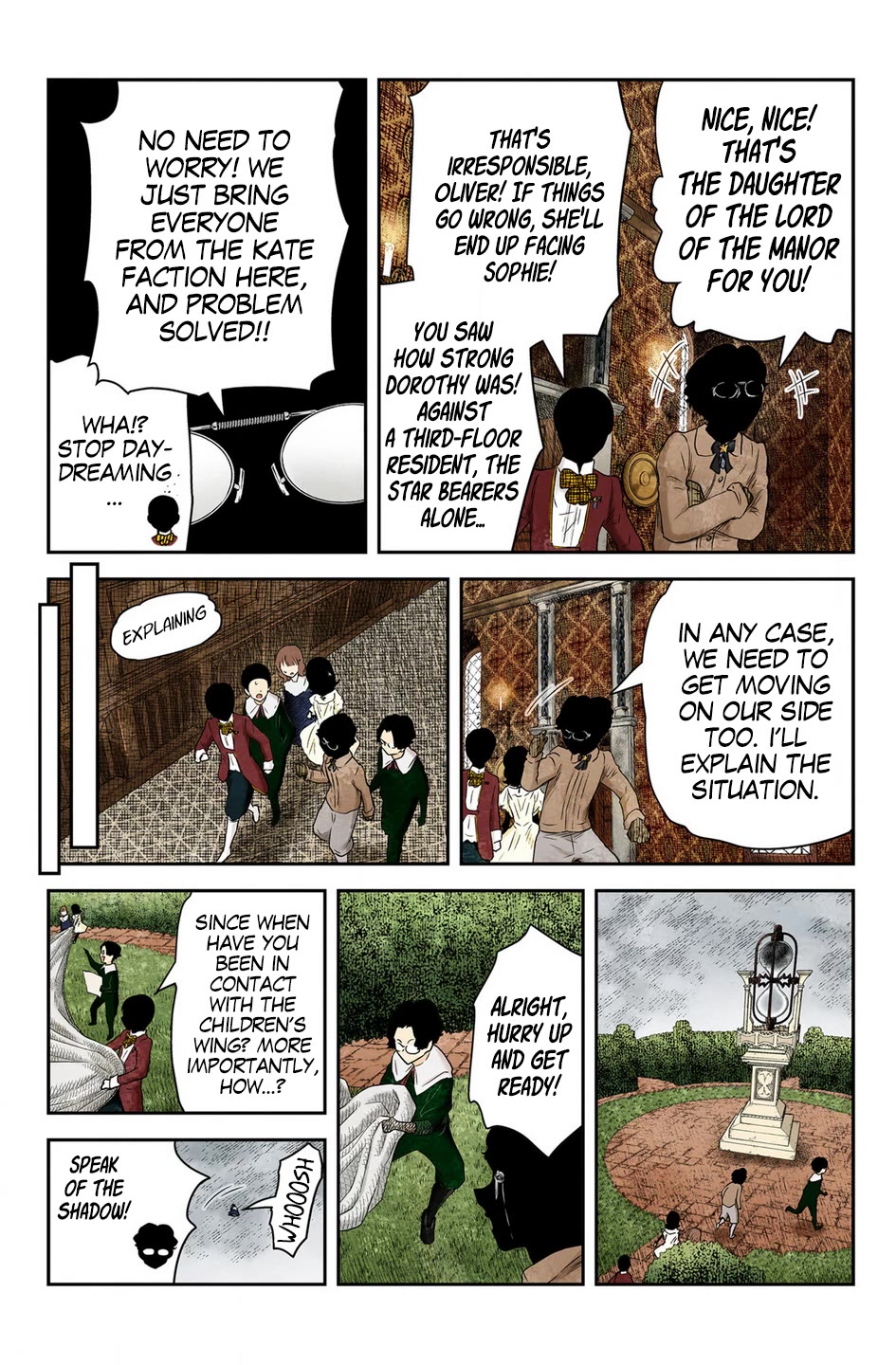 Shadow House Chapter 236 page 9 - Chapter 236: The Back Route