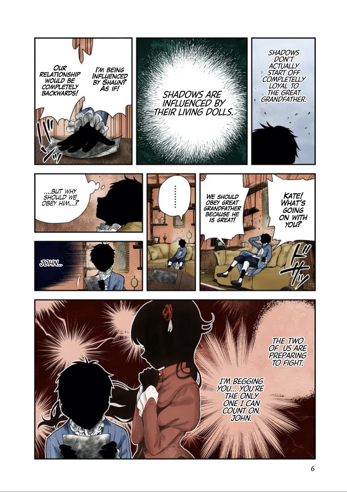 Shadow House Chapter 51 page 3 - Chapter 51: John and Shaun