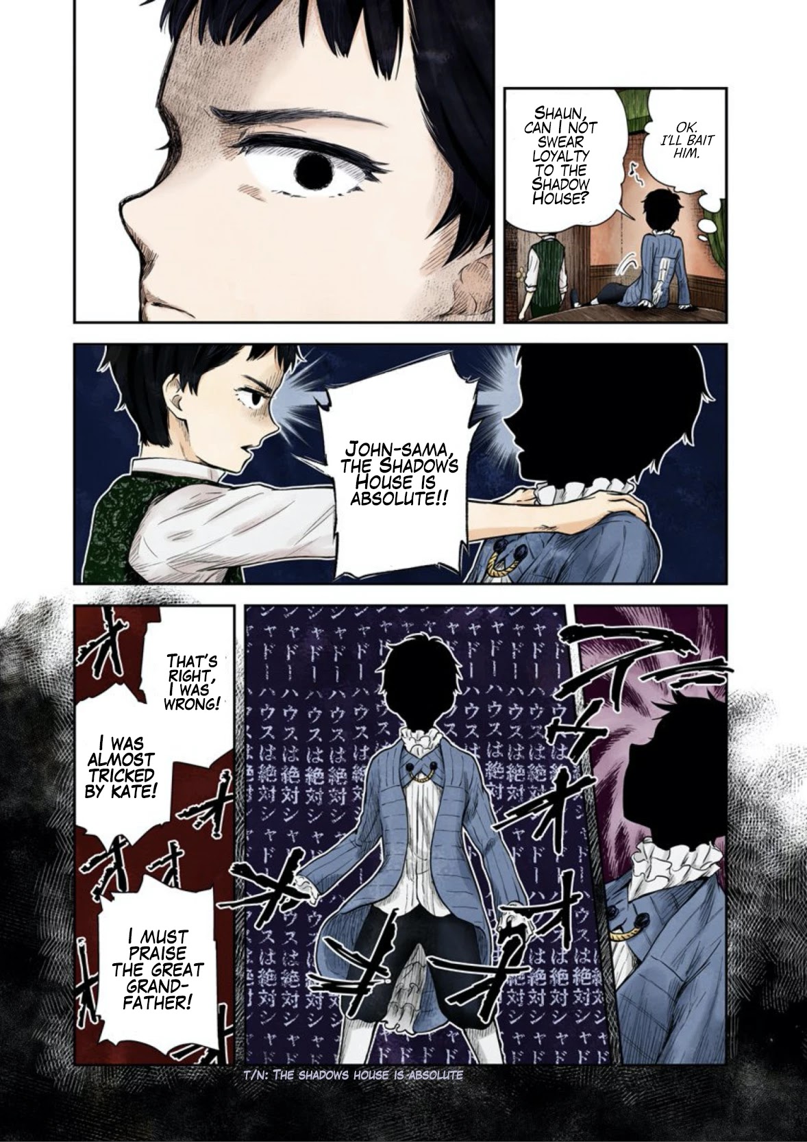 Shadow House Chapter 51 page 6 - Chapter 51: John and Shaun