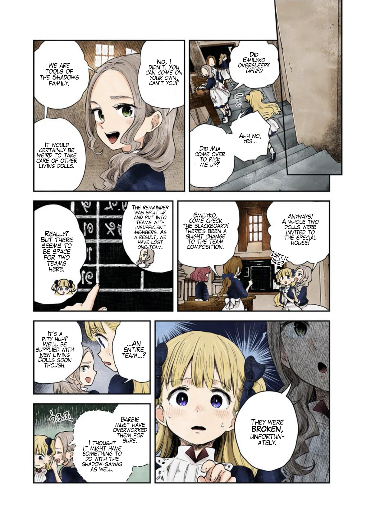 Shadow House Chapter 53 page 6 - Chapter 53: Party of Delight