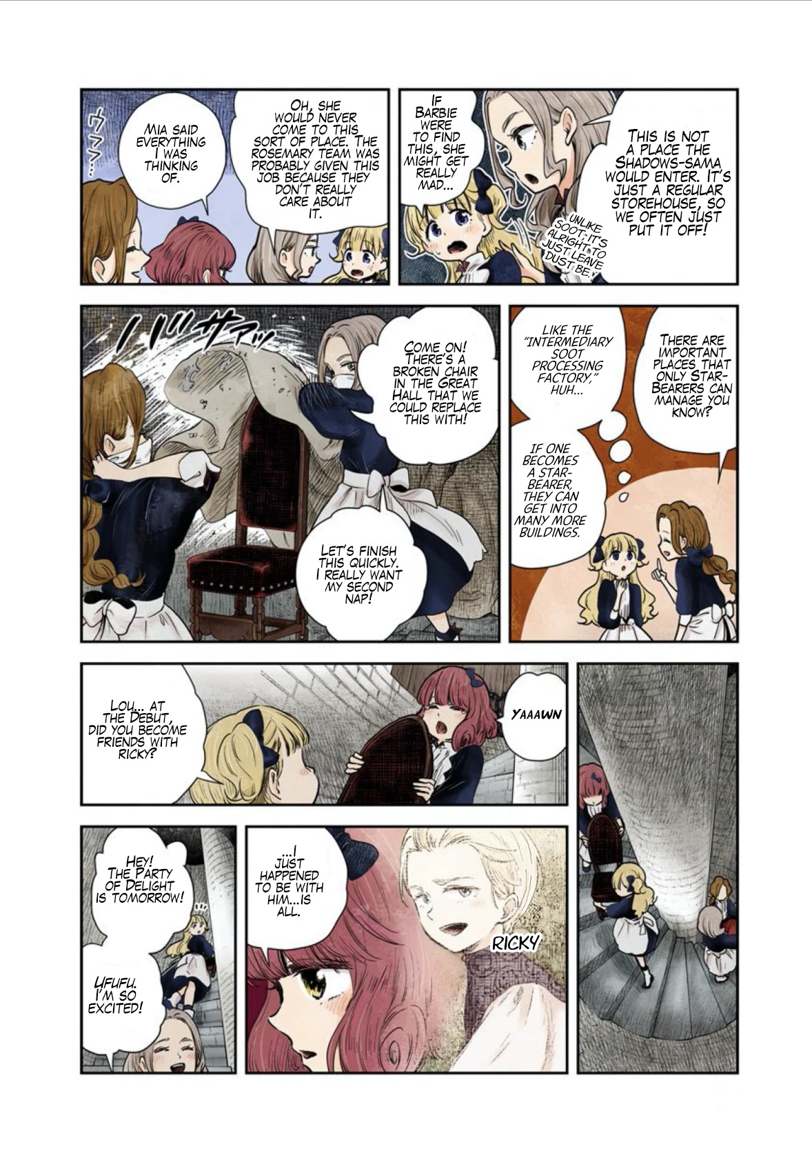 Shadow House Chapter 54 page 3 - Chapter 54: Rivals