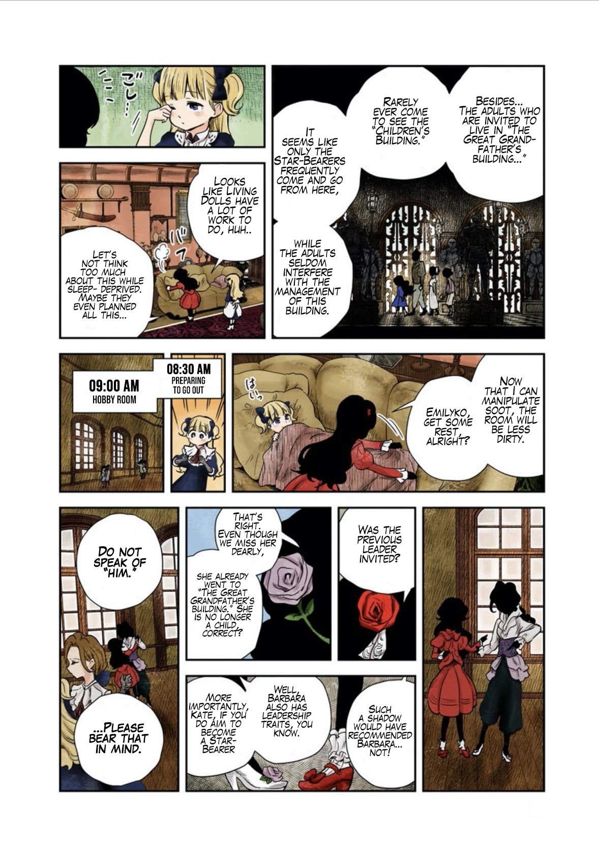Shadow House Chapter 54 page 7 - Chapter 54: Rivals