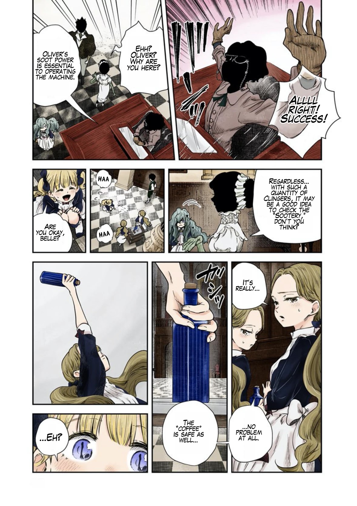 Shadow House Chapter 56 page 13 - Chapter 56: Major Cleaning