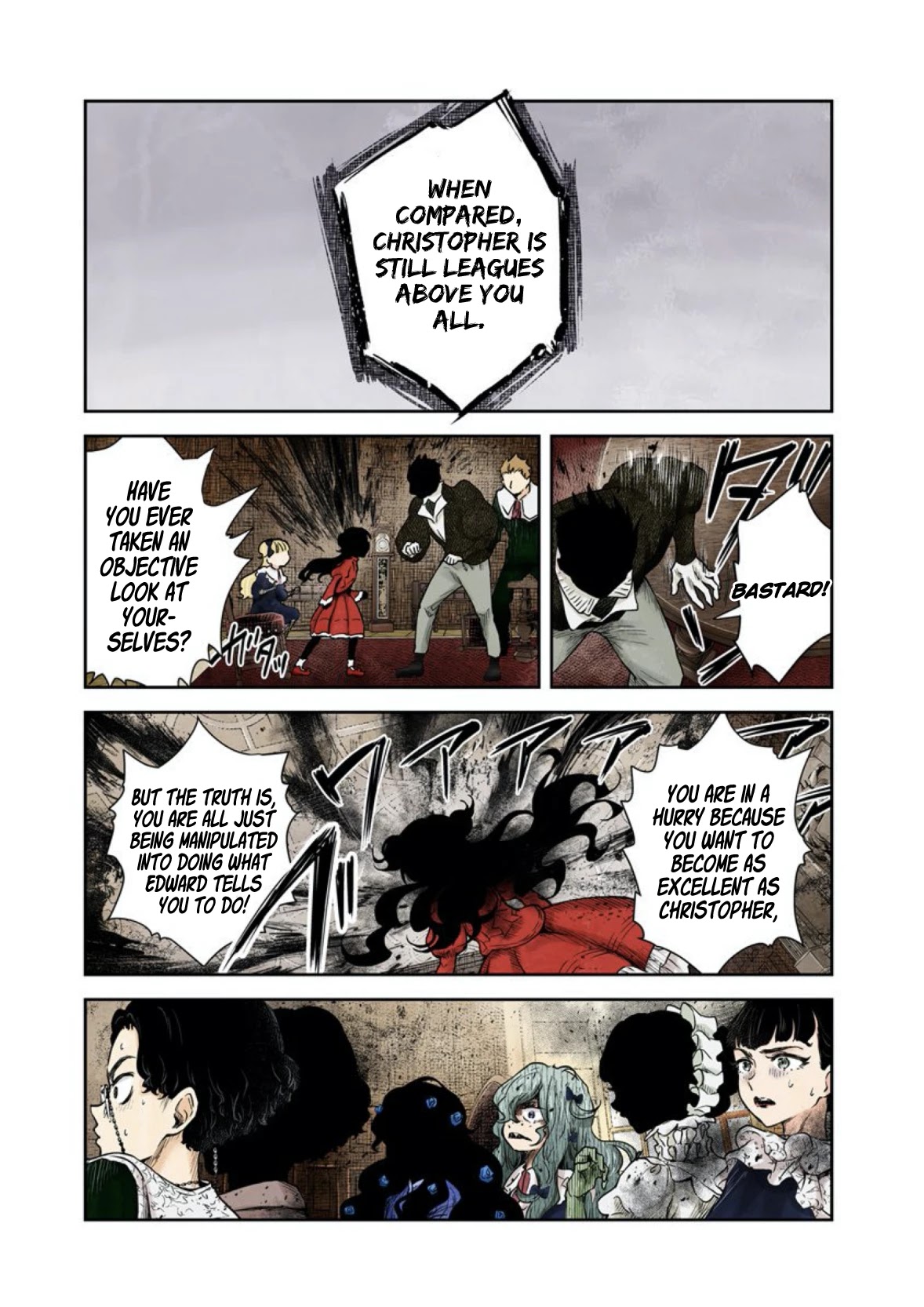 Shadow House Chapter 57 page 14 - Chapter 57: Broken Mirror