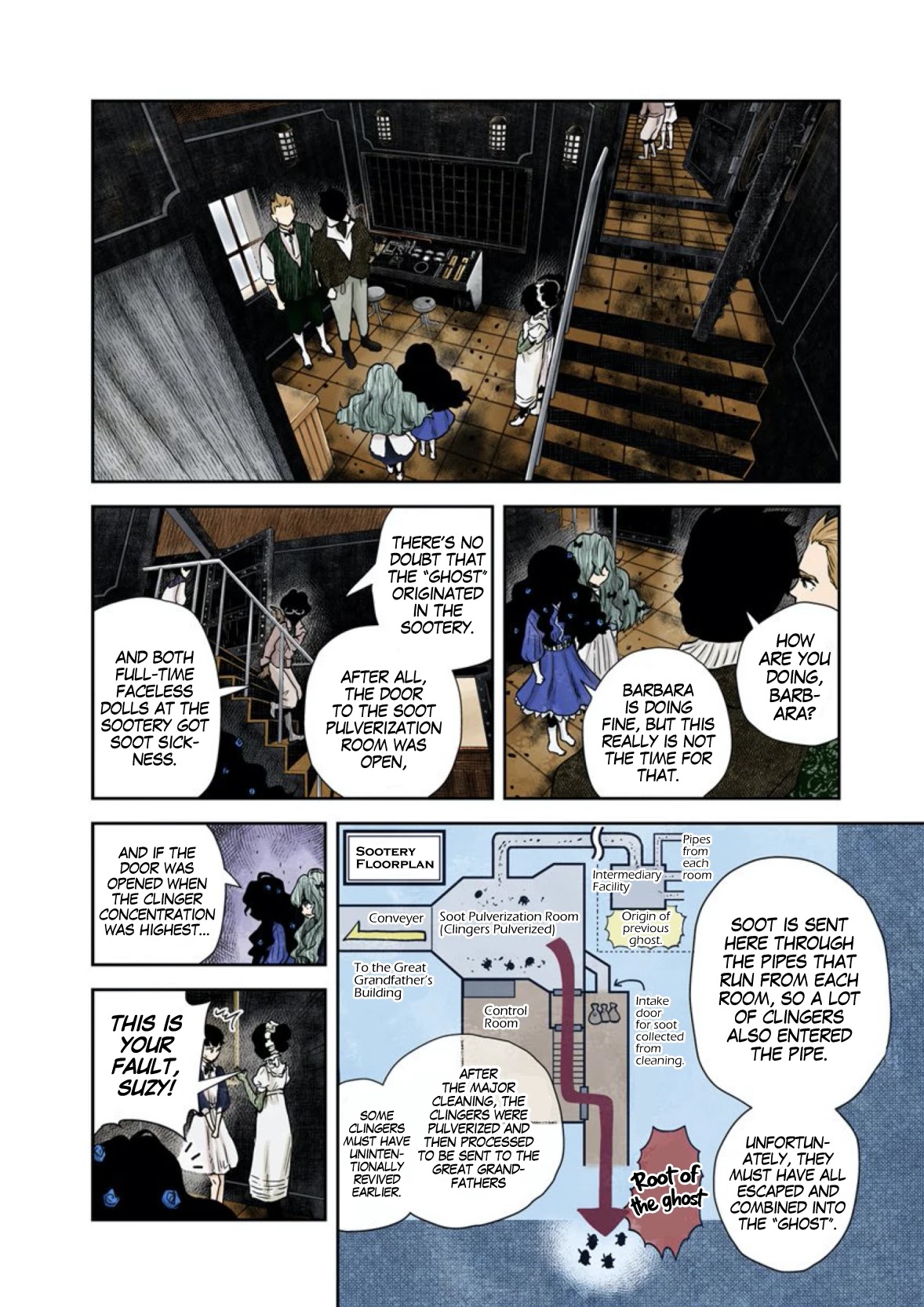 Shadow House Chapter 57 page 5 - Chapter 57: Broken Mirror
