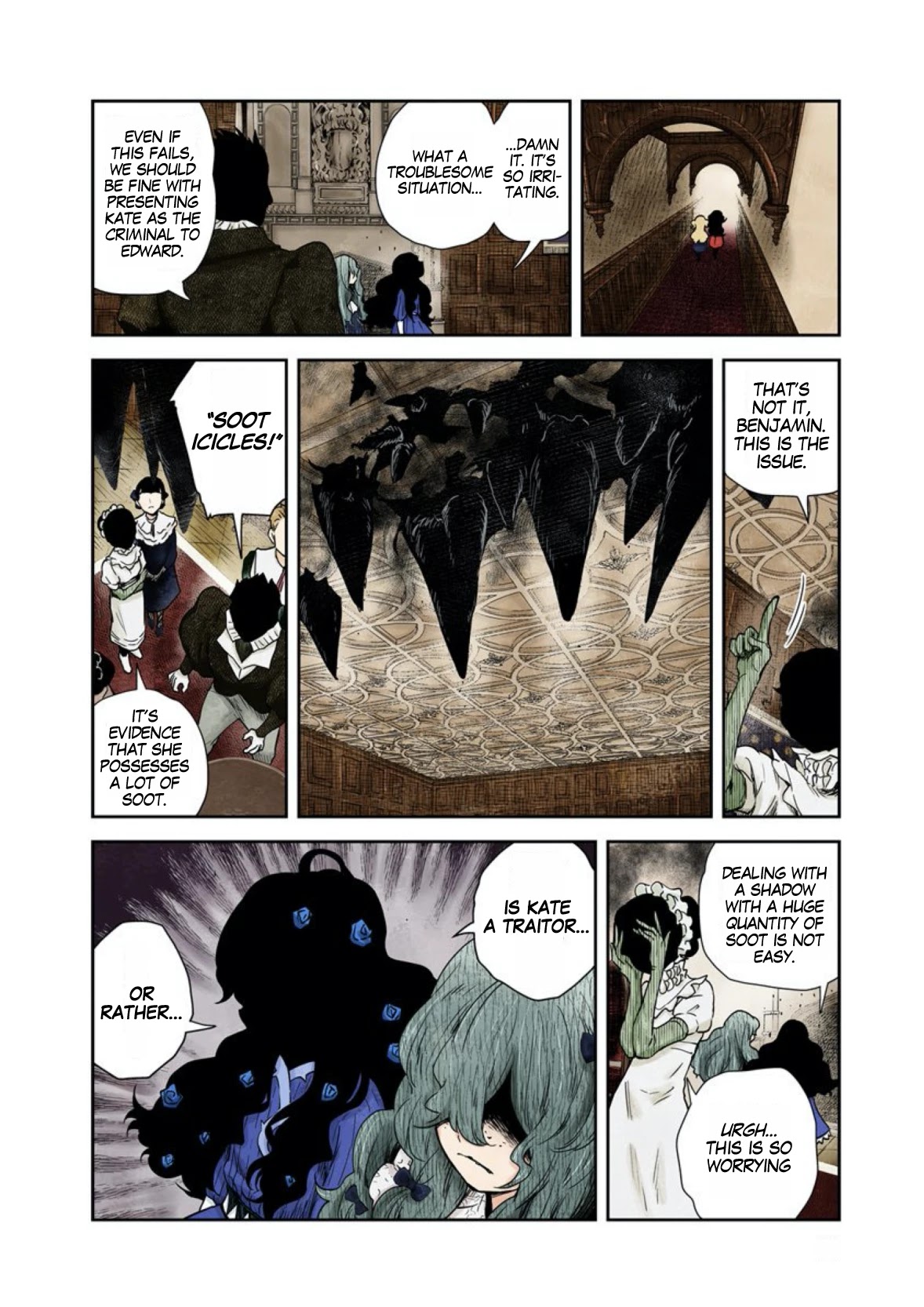 Shadow House Chapter 58 page 3 - Chapter 58: Suspects
