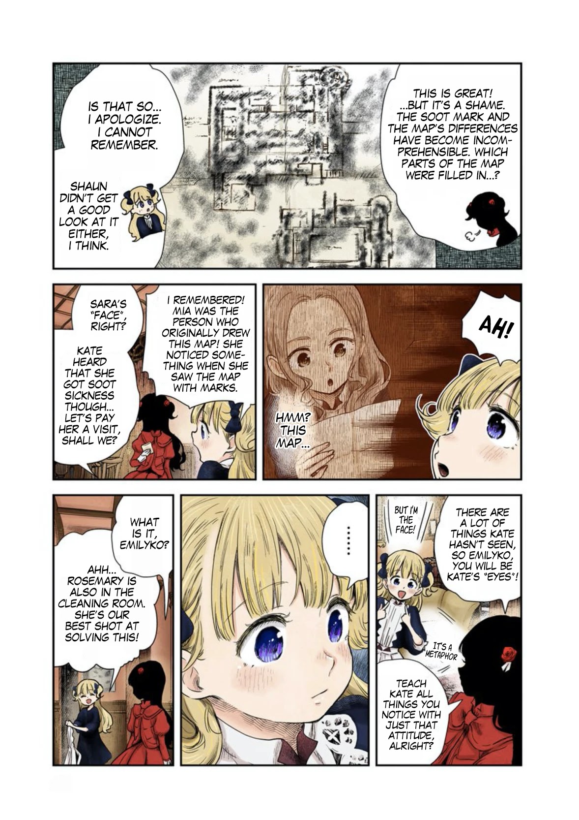 Shadow House Chapter 58 page 8 - Chapter 58: Suspects