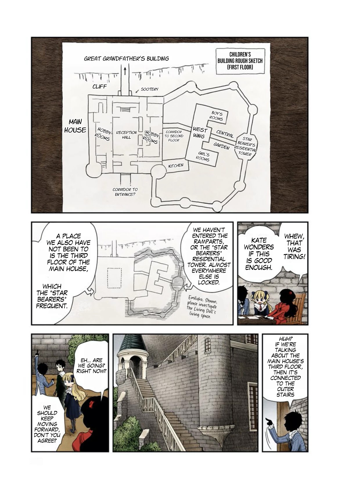 Shadow House Chapter 59 page 8 - Chapter 59: A Stroll
