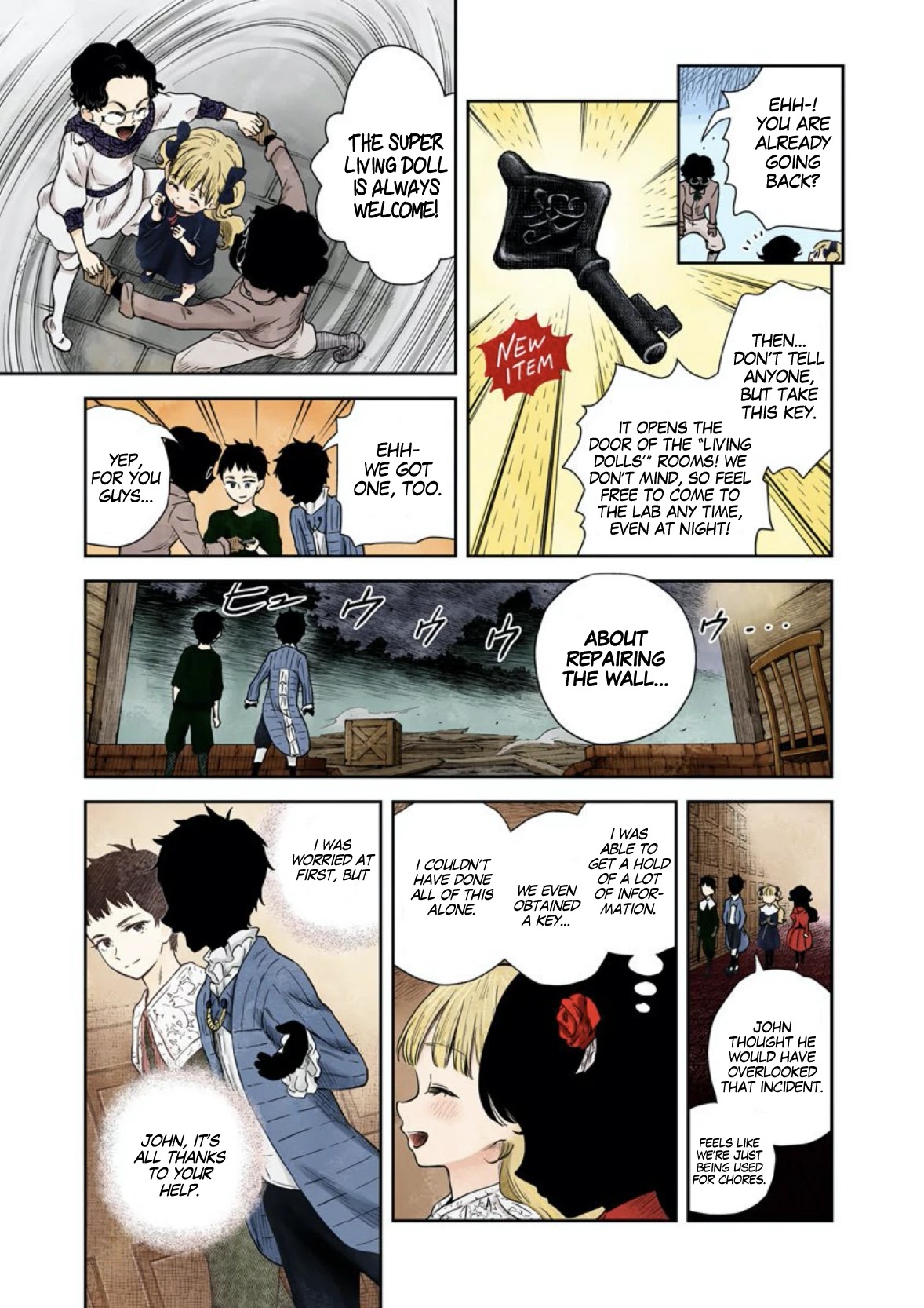 Shadow House Chapter 60 page 12 - Chapter 60: Research Team