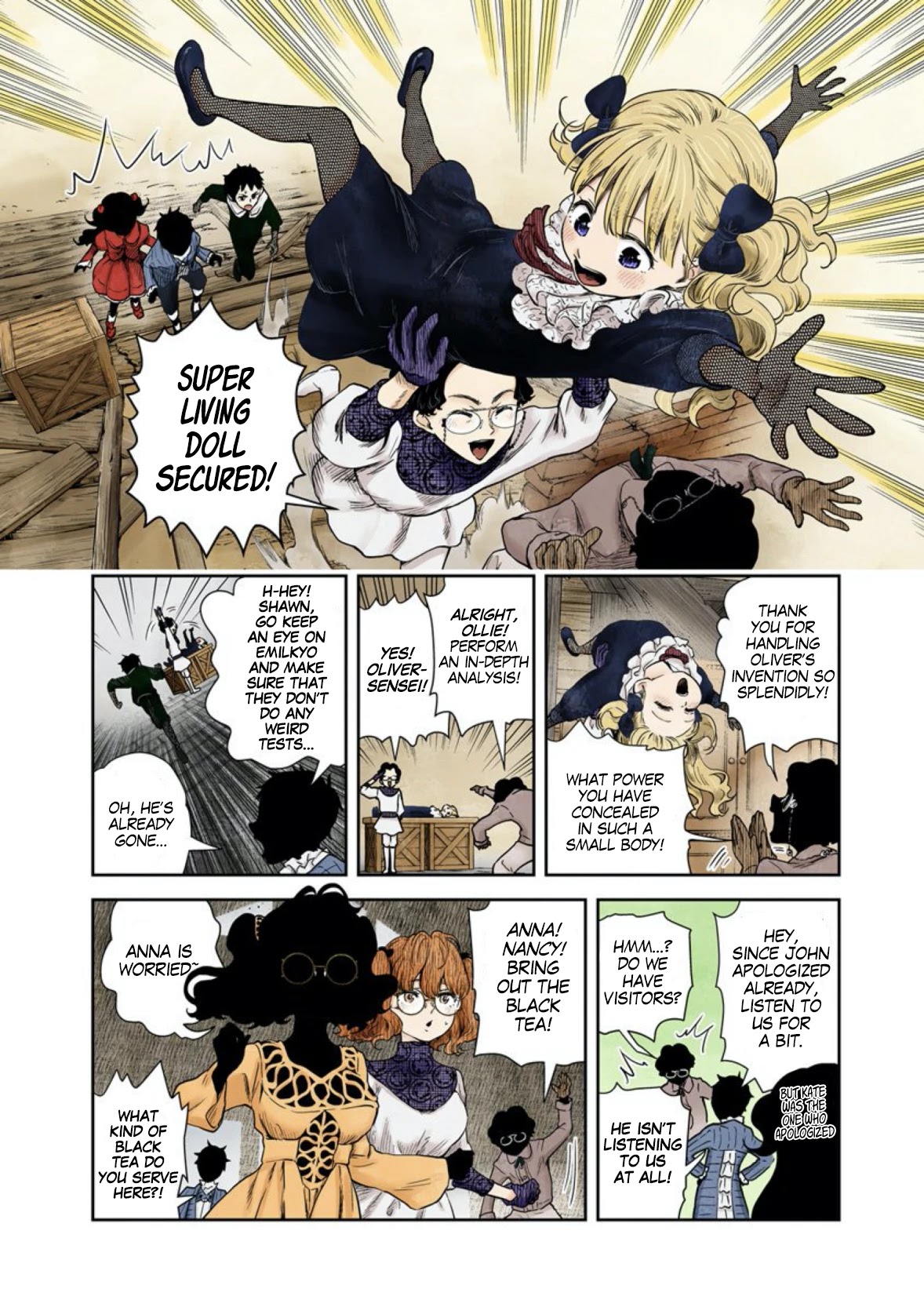 Shadow House Chapter 60 page 3 - Chapter 60: Research Team