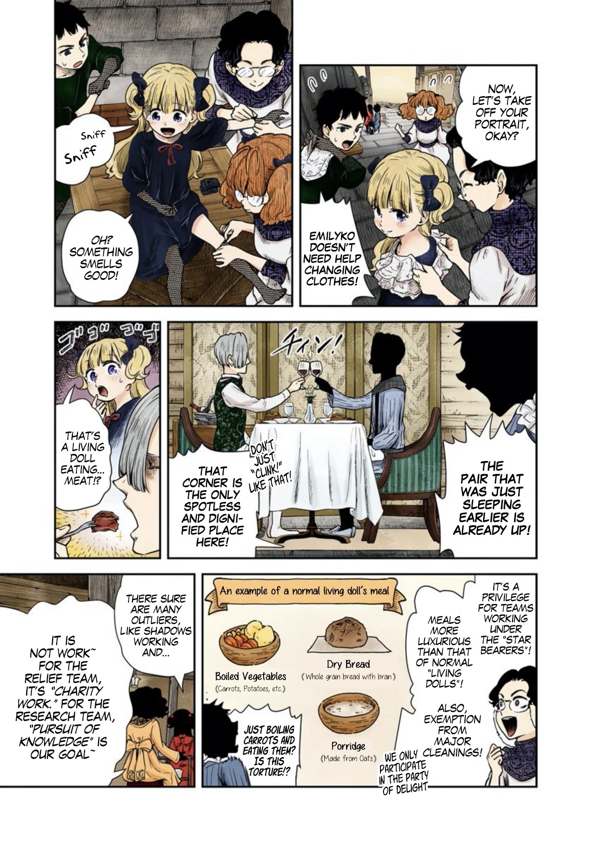 Shadow House Chapter 60 page 6 - Chapter 60: Research Team