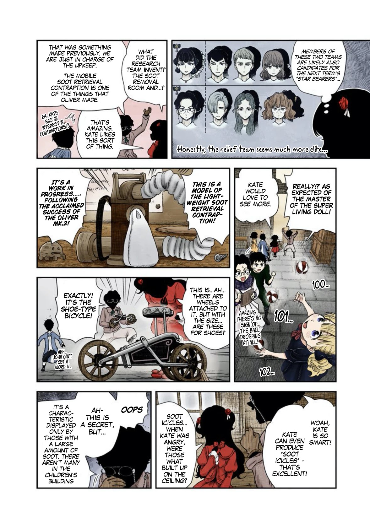 Shadow House Chapter 60 page 7 - Chapter 60: Research Team