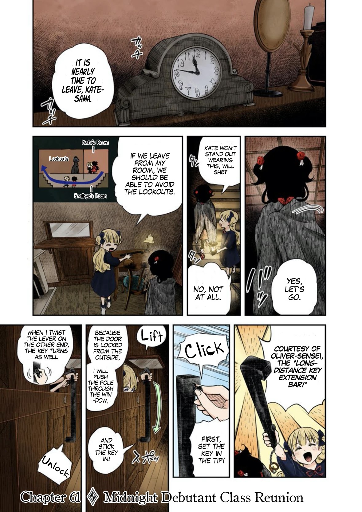 Shadow House Chapter 61 page 2 - Chapter 61: Midnight Debutant Class Reunion