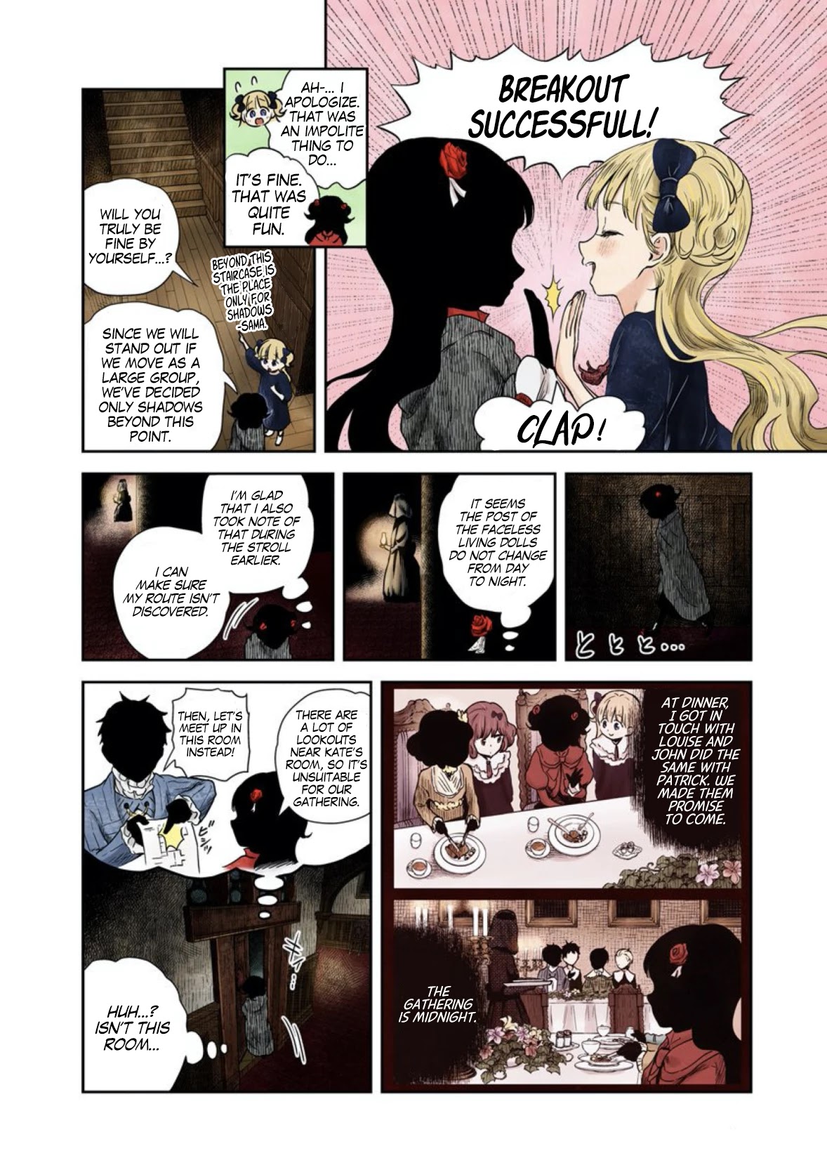 Shadow House Chapter 61 page 3 - Chapter 61: Midnight Debutant Class Reunion