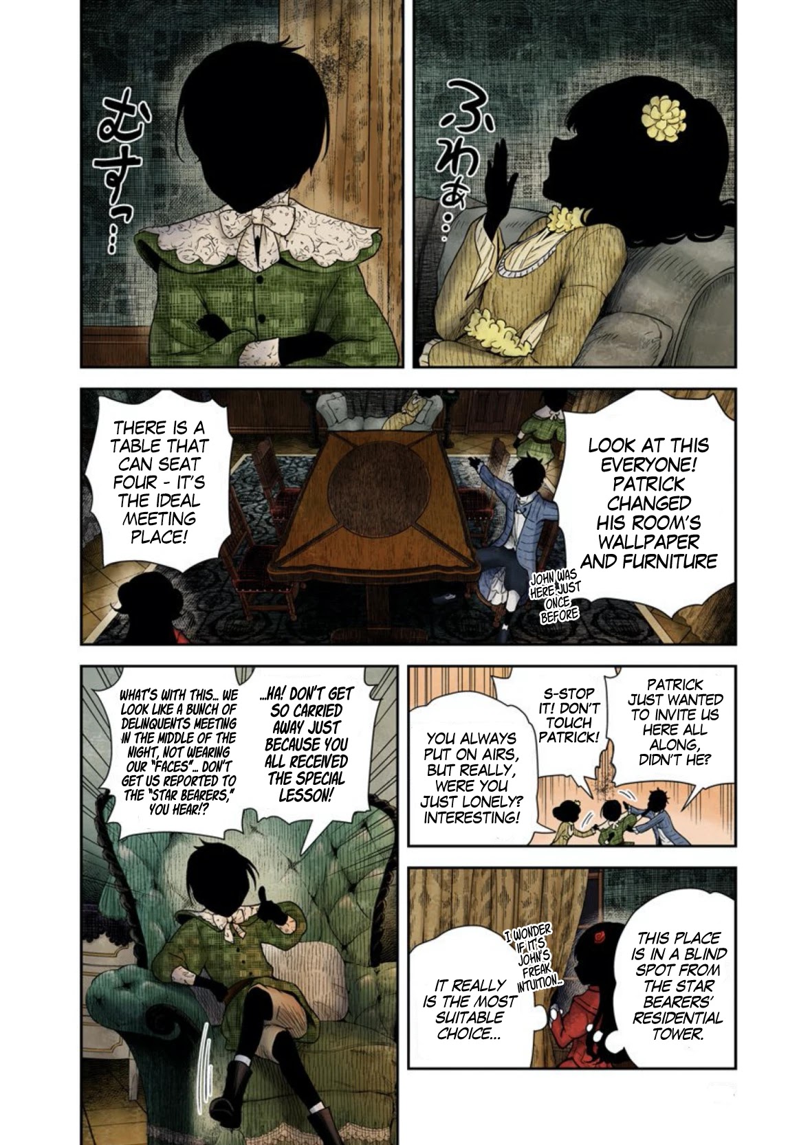 Shadow House Chapter 61 page 5 - Chapter 61: Midnight Debutant Class Reunion