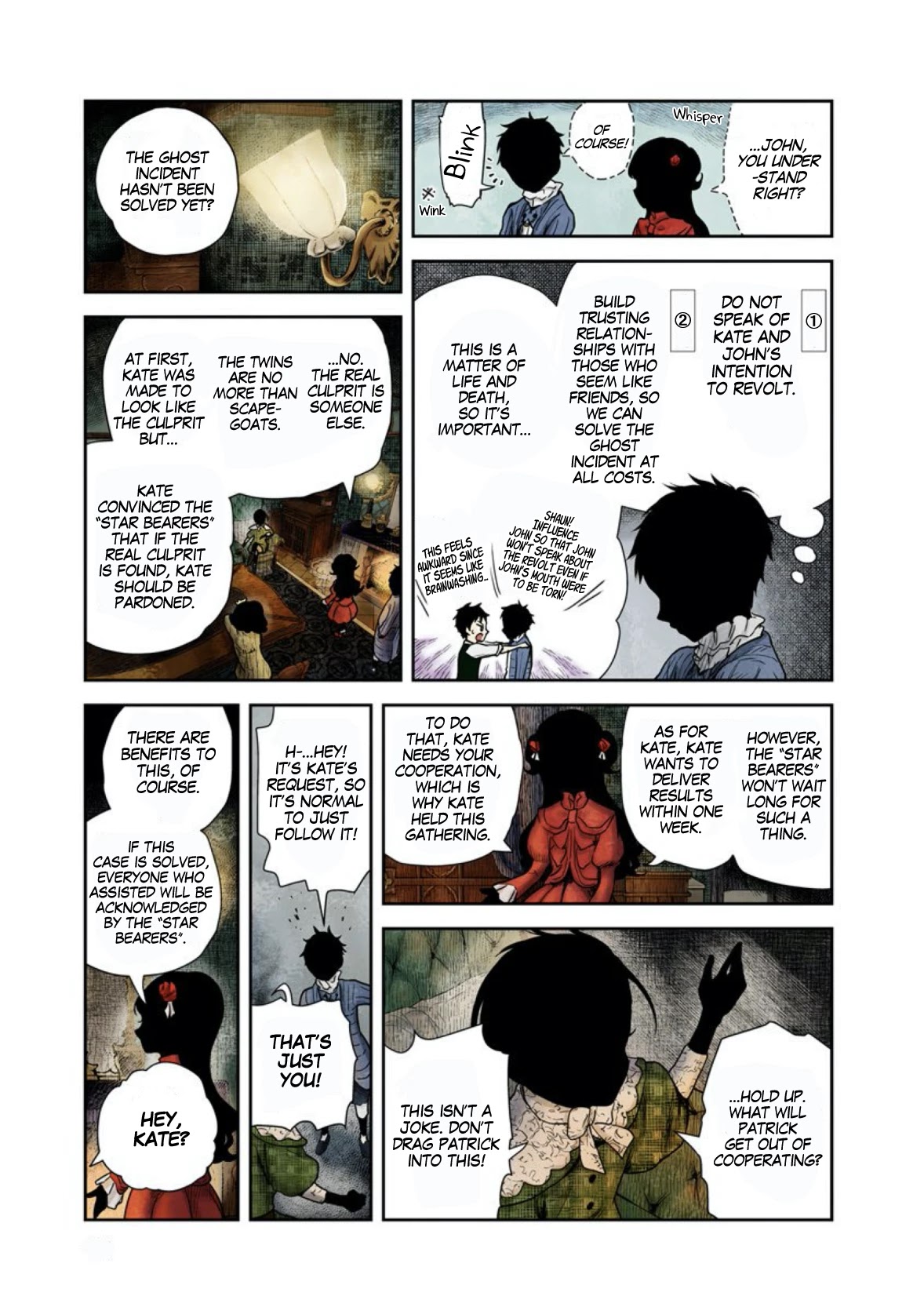 Shadow House Chapter 61 page 6 - Chapter 61: Midnight Debutant Class Reunion