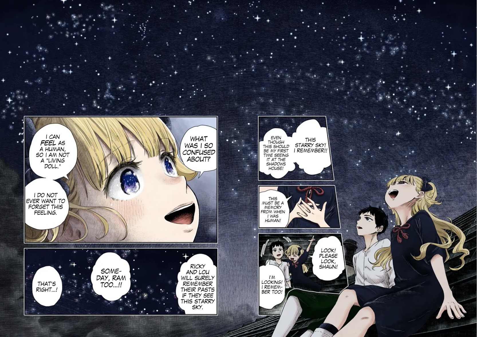 Shadow House Chapter 62 page 11 - Chapter 62: The Night Sky