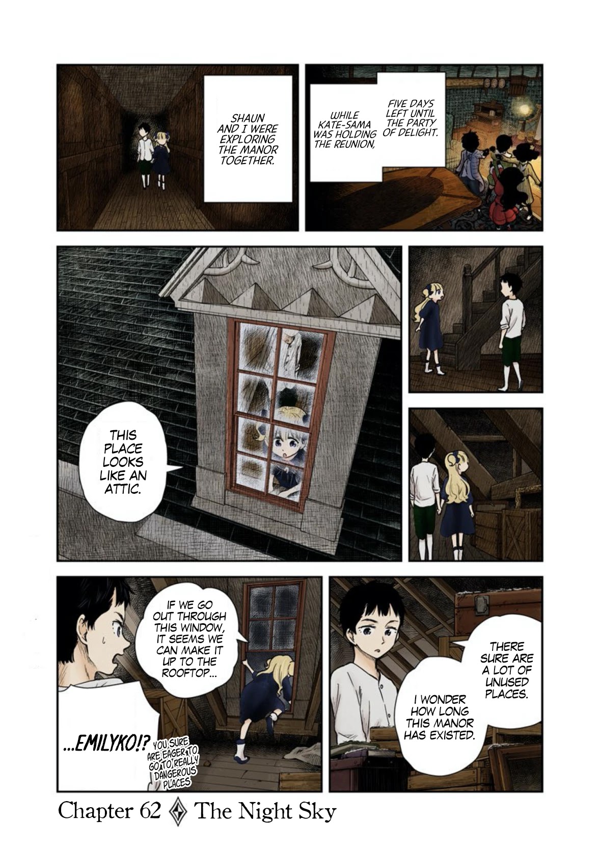Shadow House Chapter 62 page 2 - Chapter 62: The Night Sky