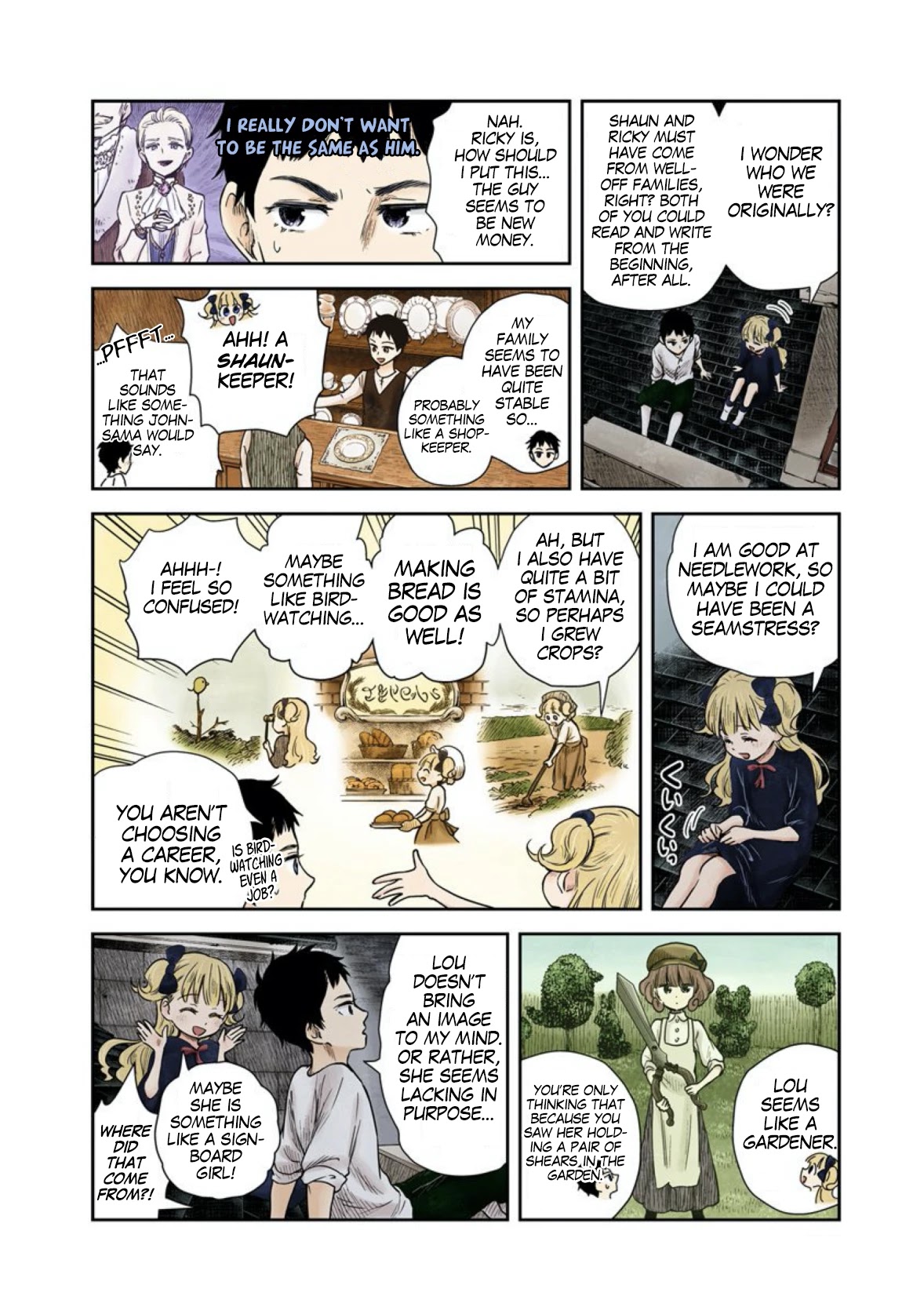 Shadow House Chapter 62 page 5 - Chapter 62: The Night Sky