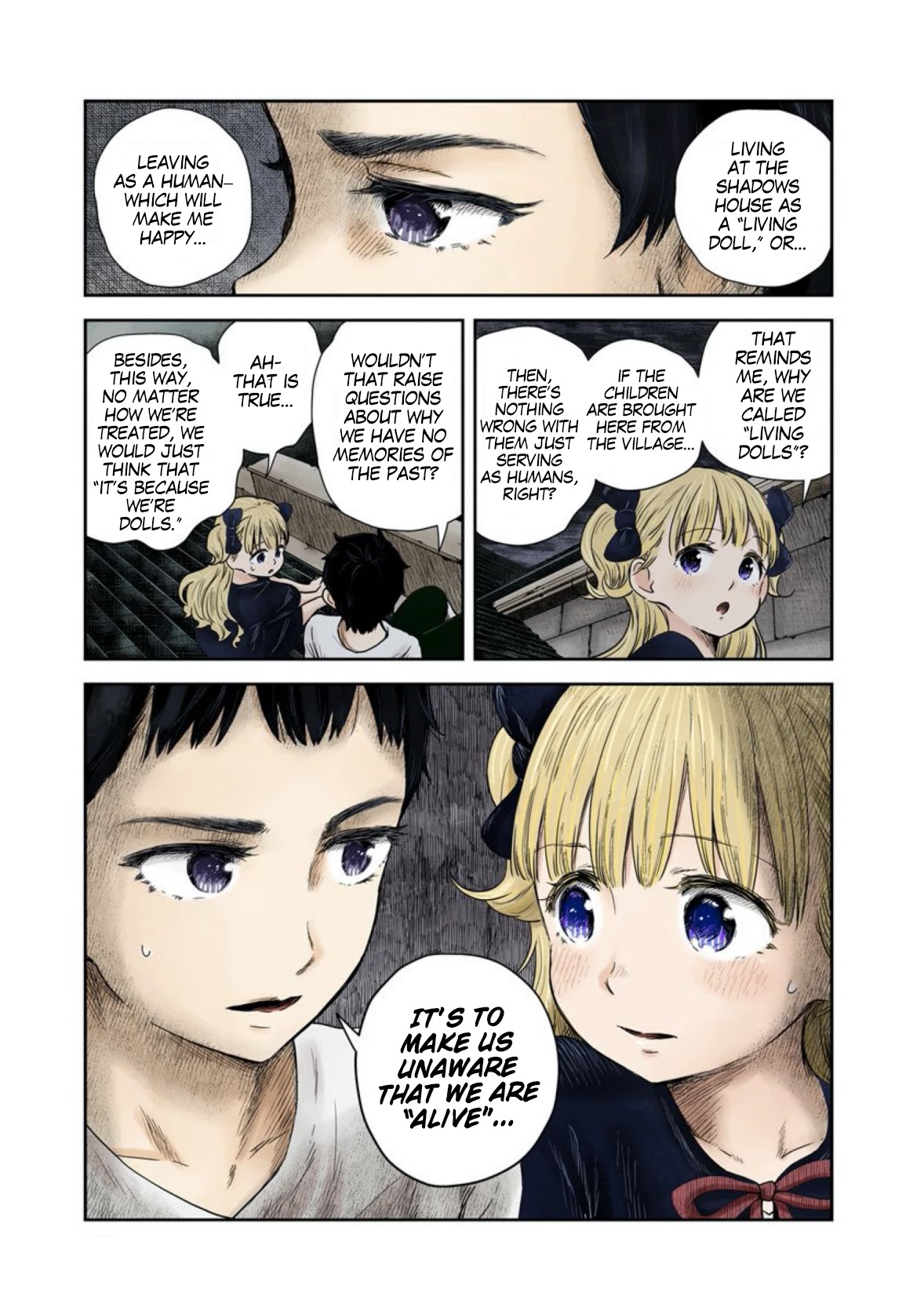 Shadow House Chapter 62 page 6 - Chapter 62: The Night Sky