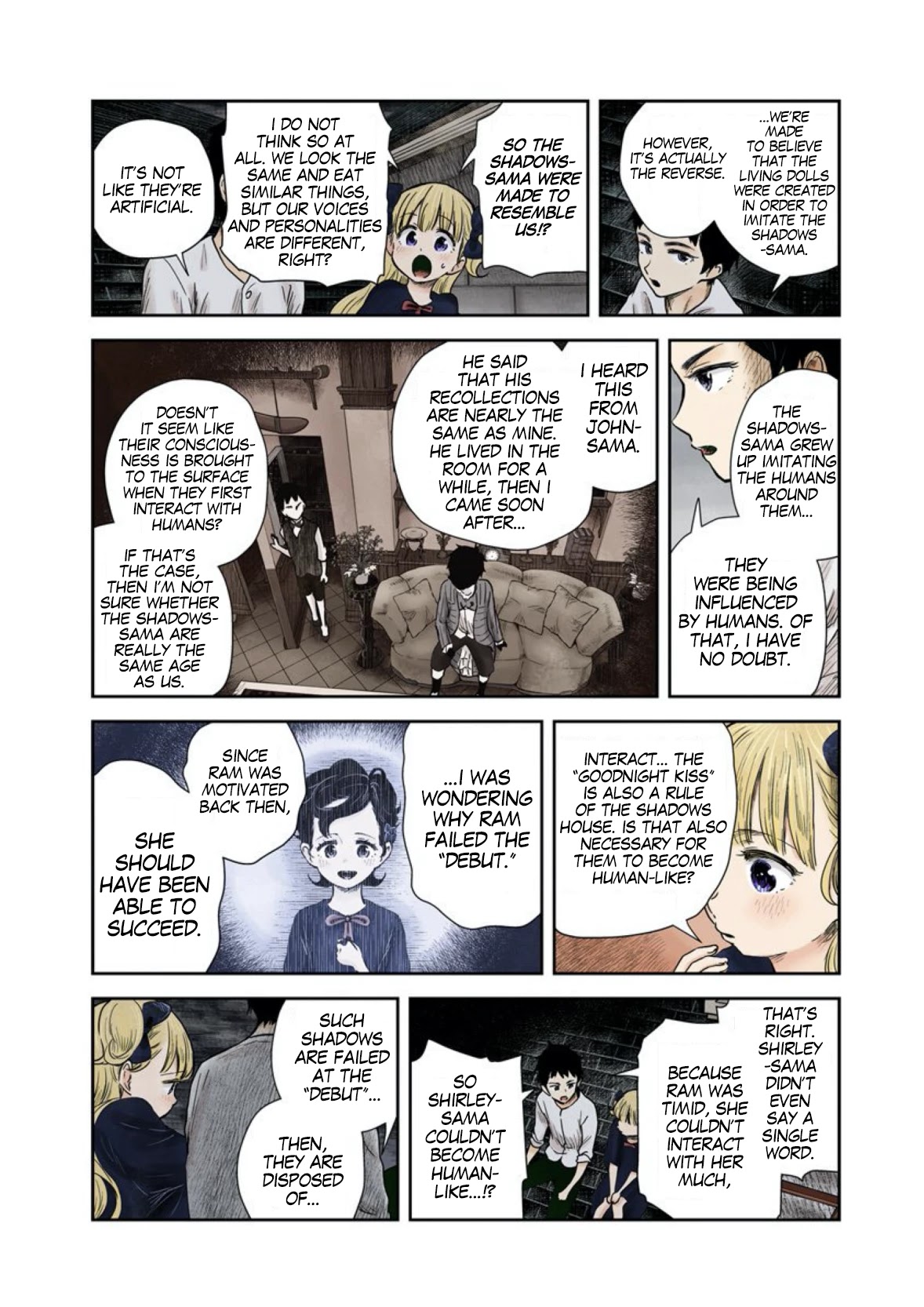 Shadow House Chapter 62 page 7 - Chapter 62: The Night Sky