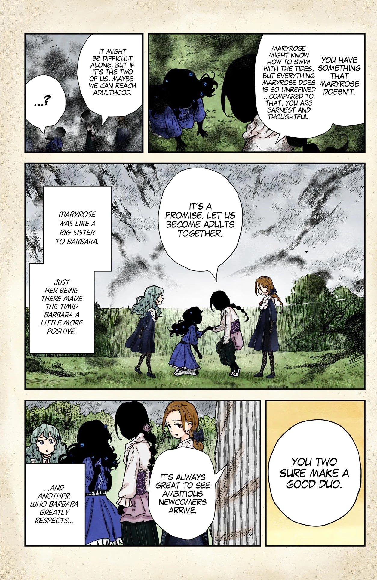 Shadow House Chapter 75 page 14 - Chapter 75: Promise