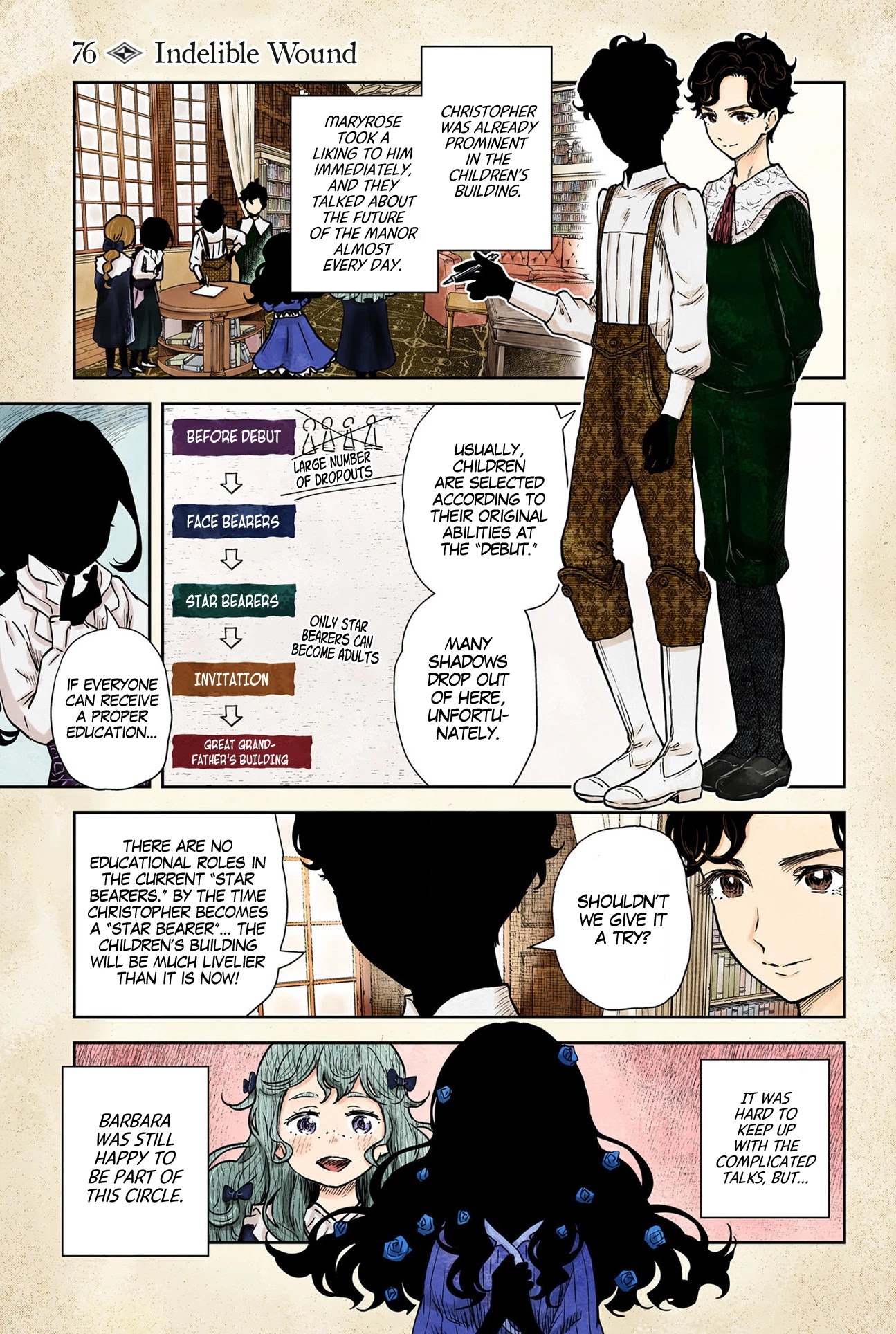 Shadow House Chapter 76 page 2 - Chapter 76: Indelible Wound