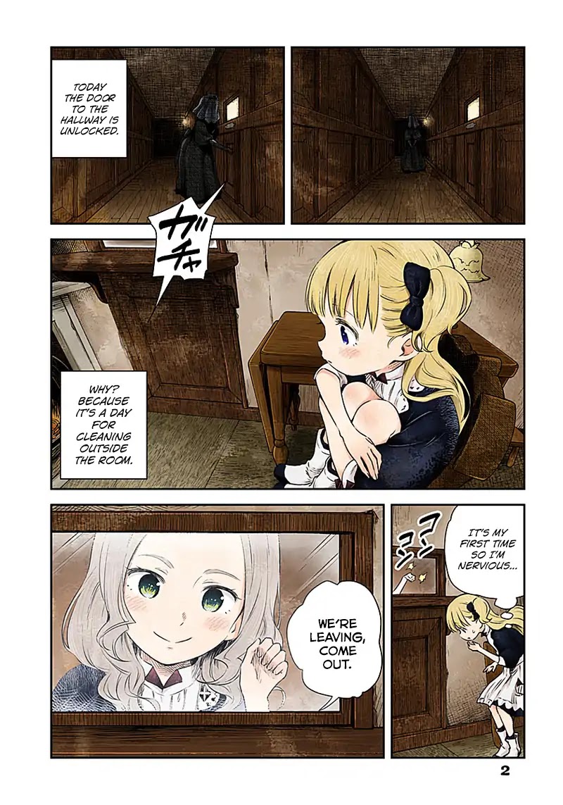 Shadow House Chapter 8 page 2 - Chapter 8: Outside the room there's...
