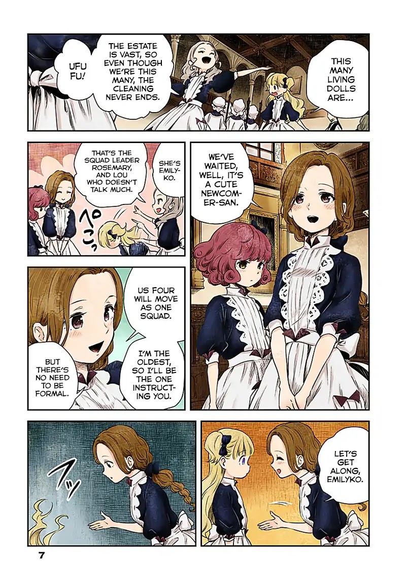 Shadow House Chapter 8 page 6 - Chapter 8: Outside the room there's...