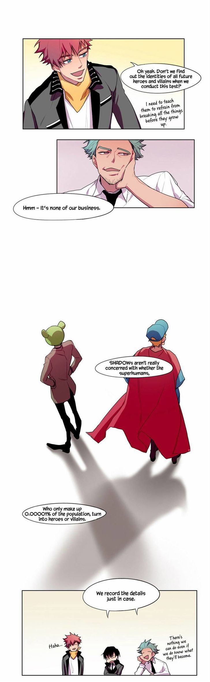 Shadow - Super Human Assistance Department Office Worker Chapter 2 page 20 - Chapter 2